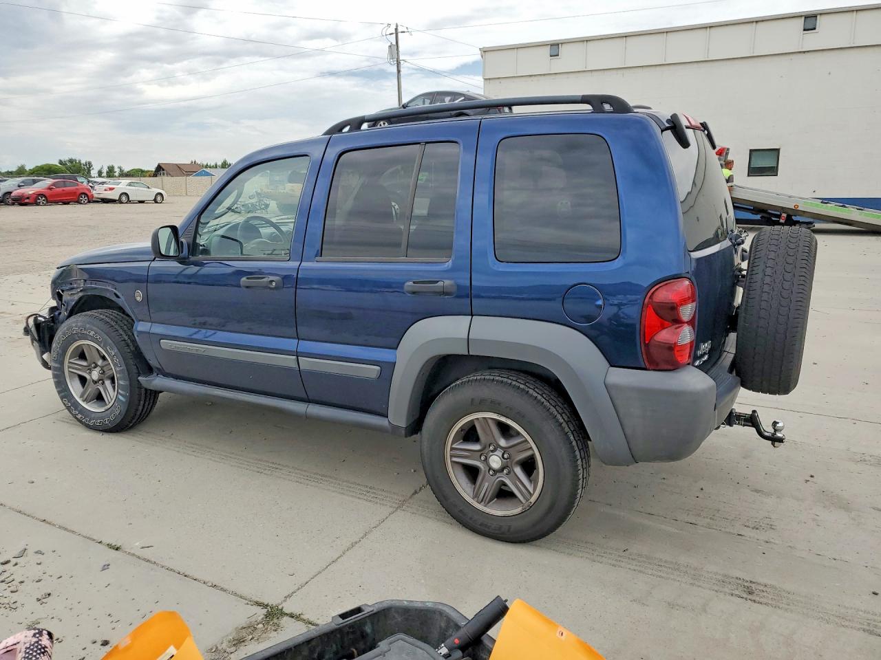 2005 Jeep Liberty Sport Blue vin: 1J8GL48K75W602765
