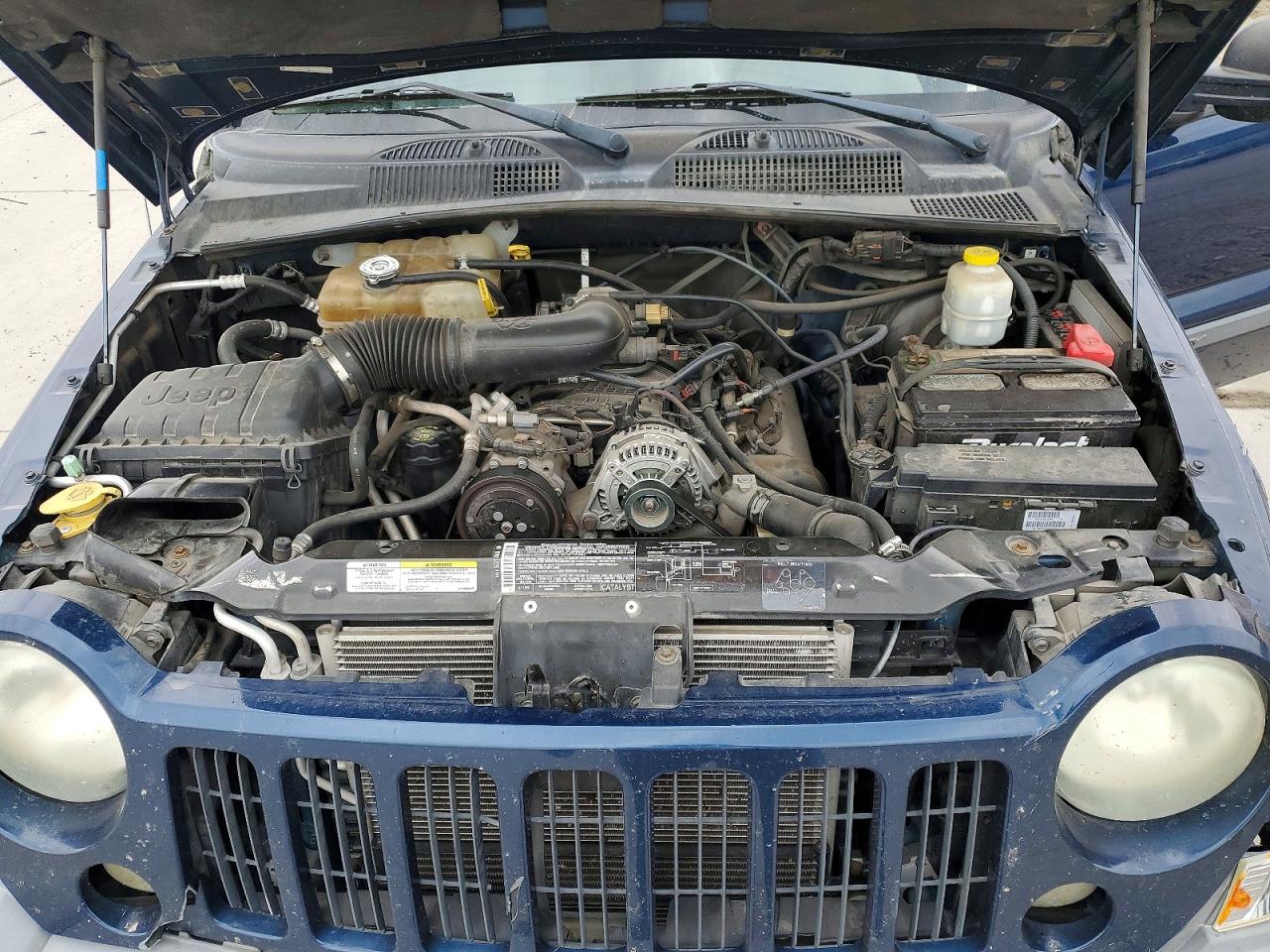 2005 Jeep Liberty Sport Blue vin: 1J8GL48K75W602765