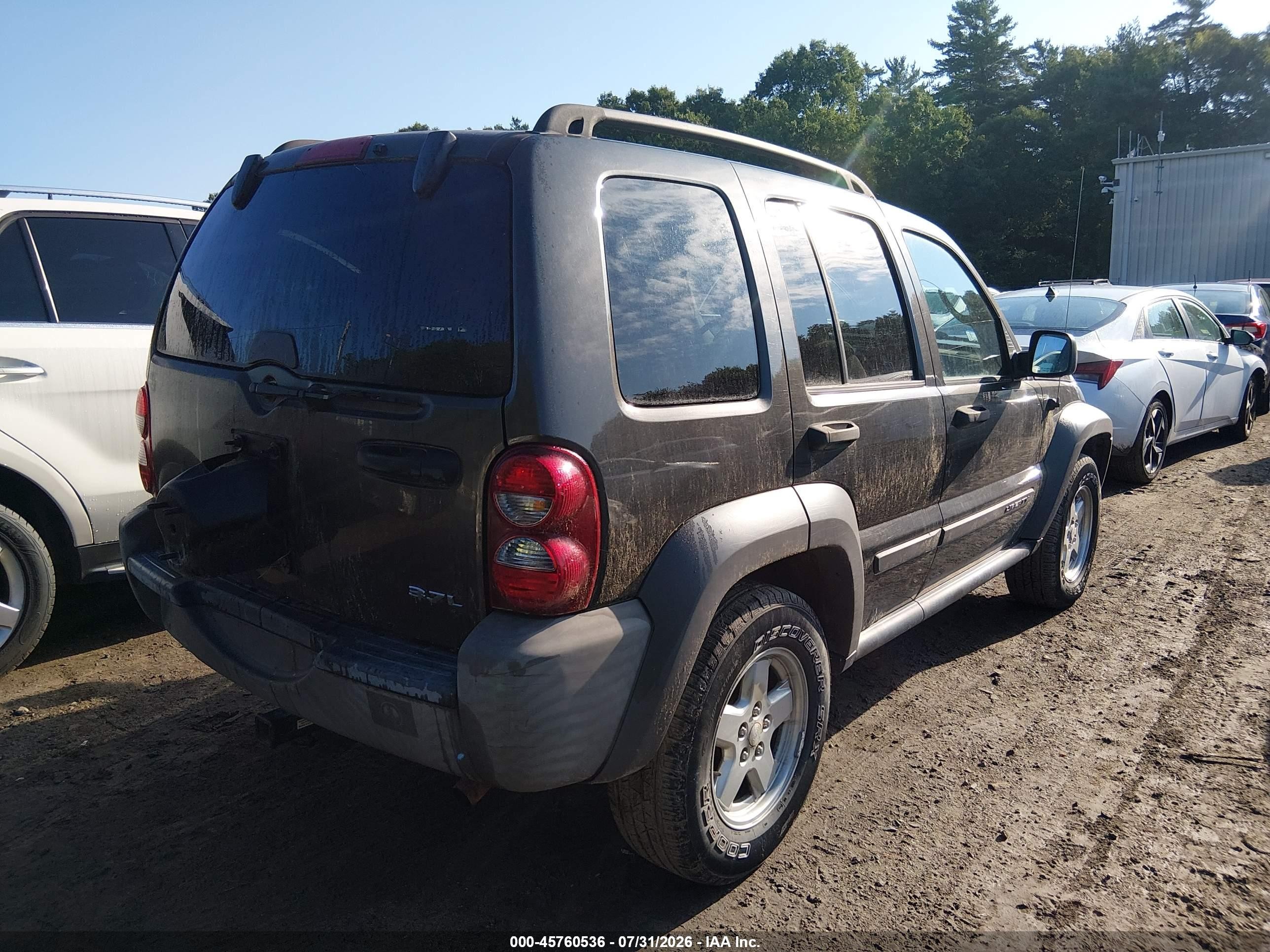 2006 Jeep Liberty Sport Gray vin: 1J8GL48K86W173976