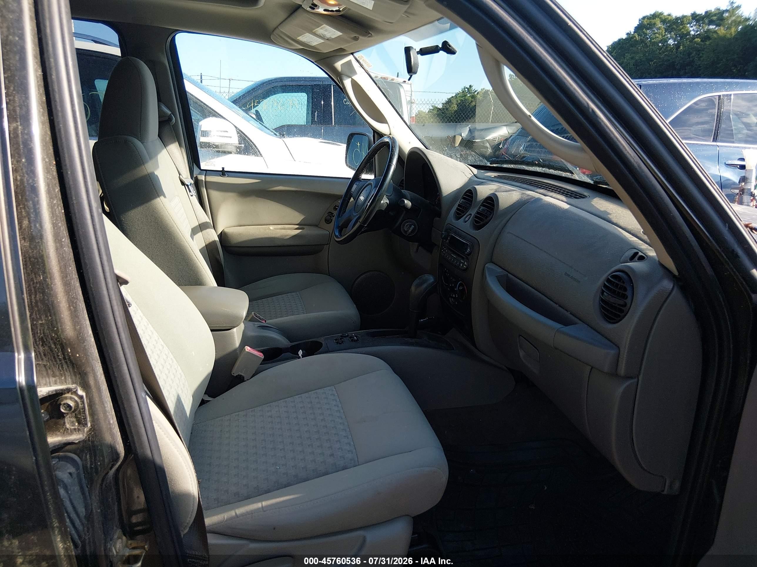 2006 Jeep Liberty Sport Gray vin: 1J8GL48K86W173976