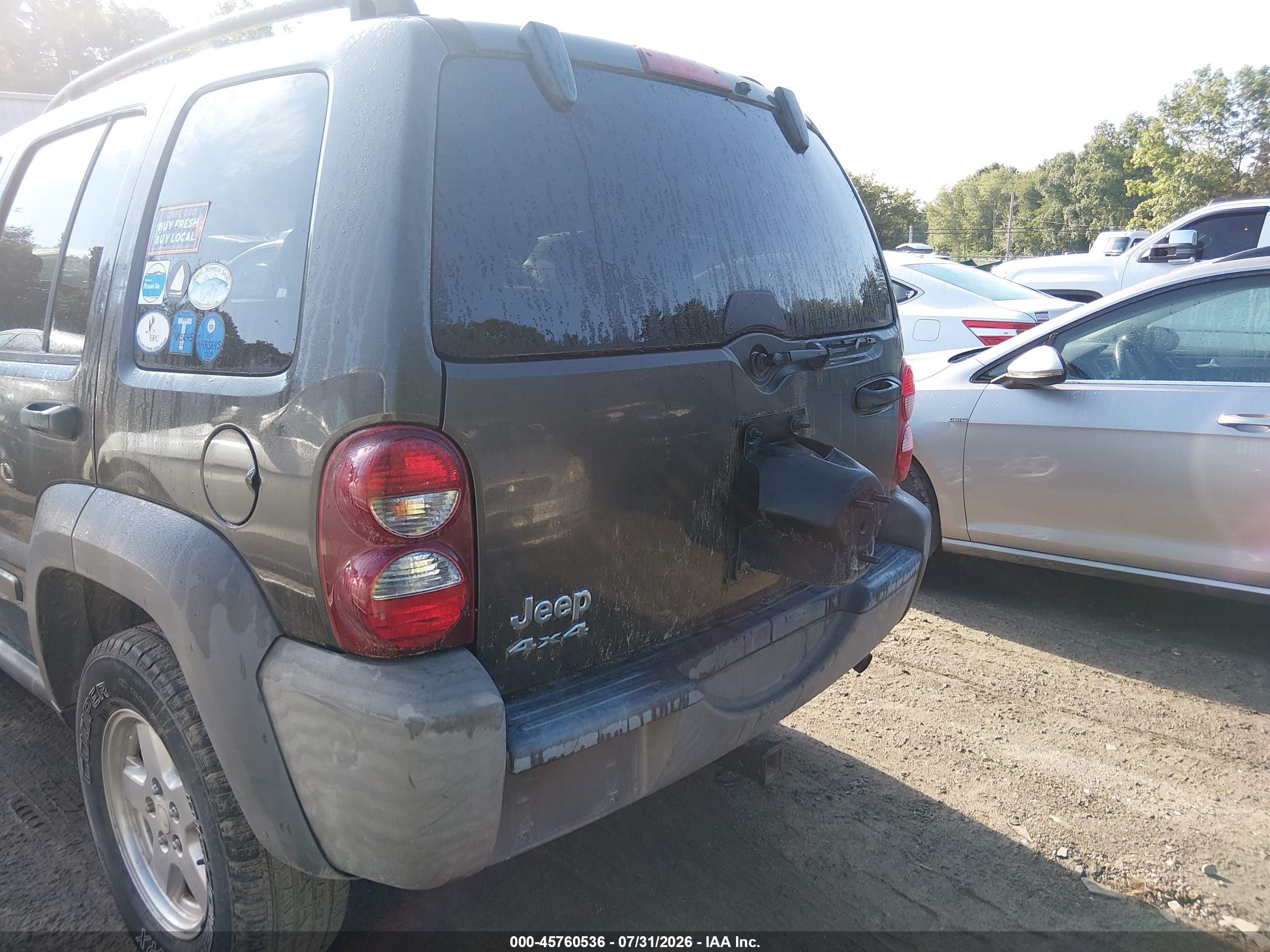 2006 Jeep Liberty Sport Gray vin: 1J8GL48K86W173976