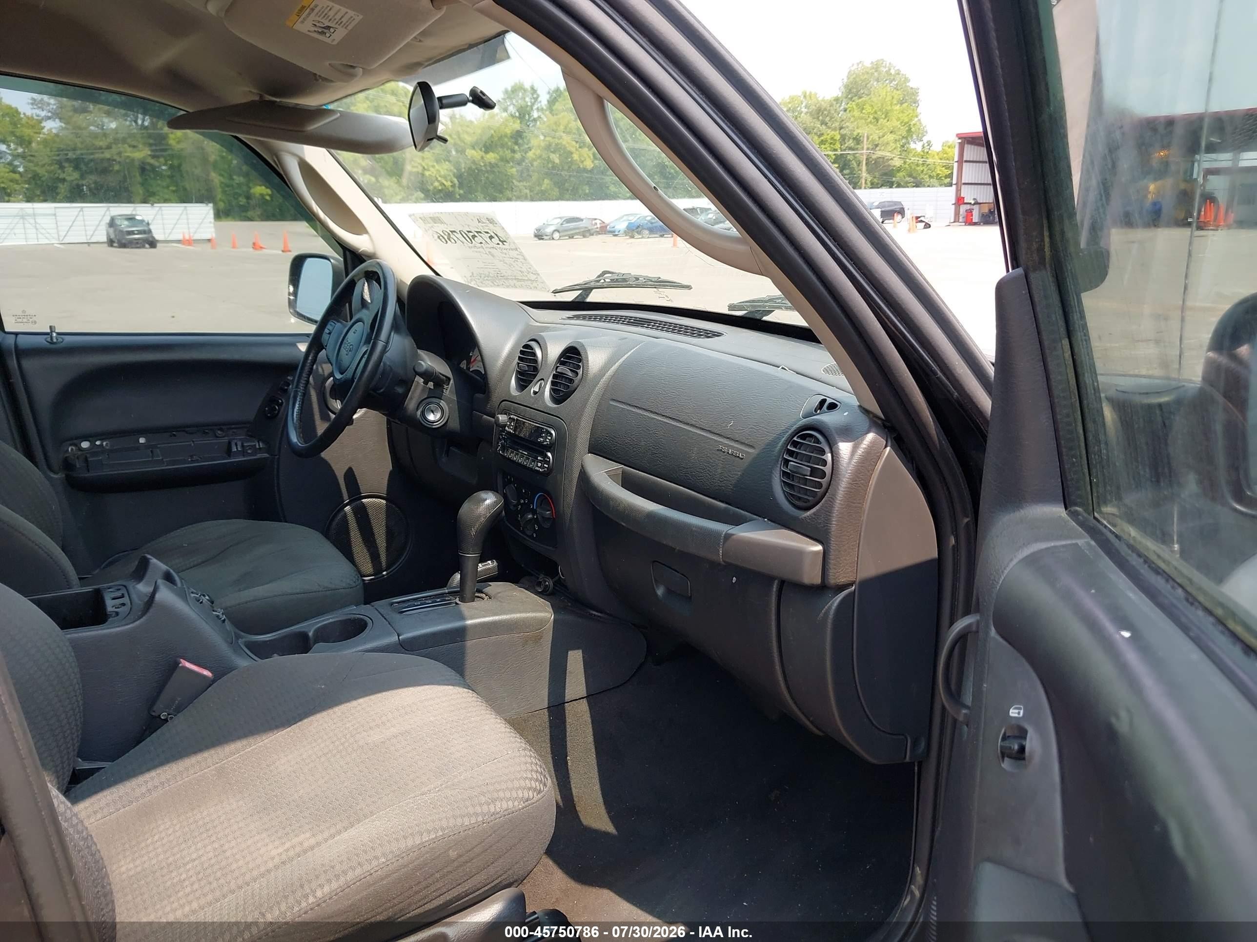2004 Jeep Liberty Sport Black vin: 1J8GL48K94W318875