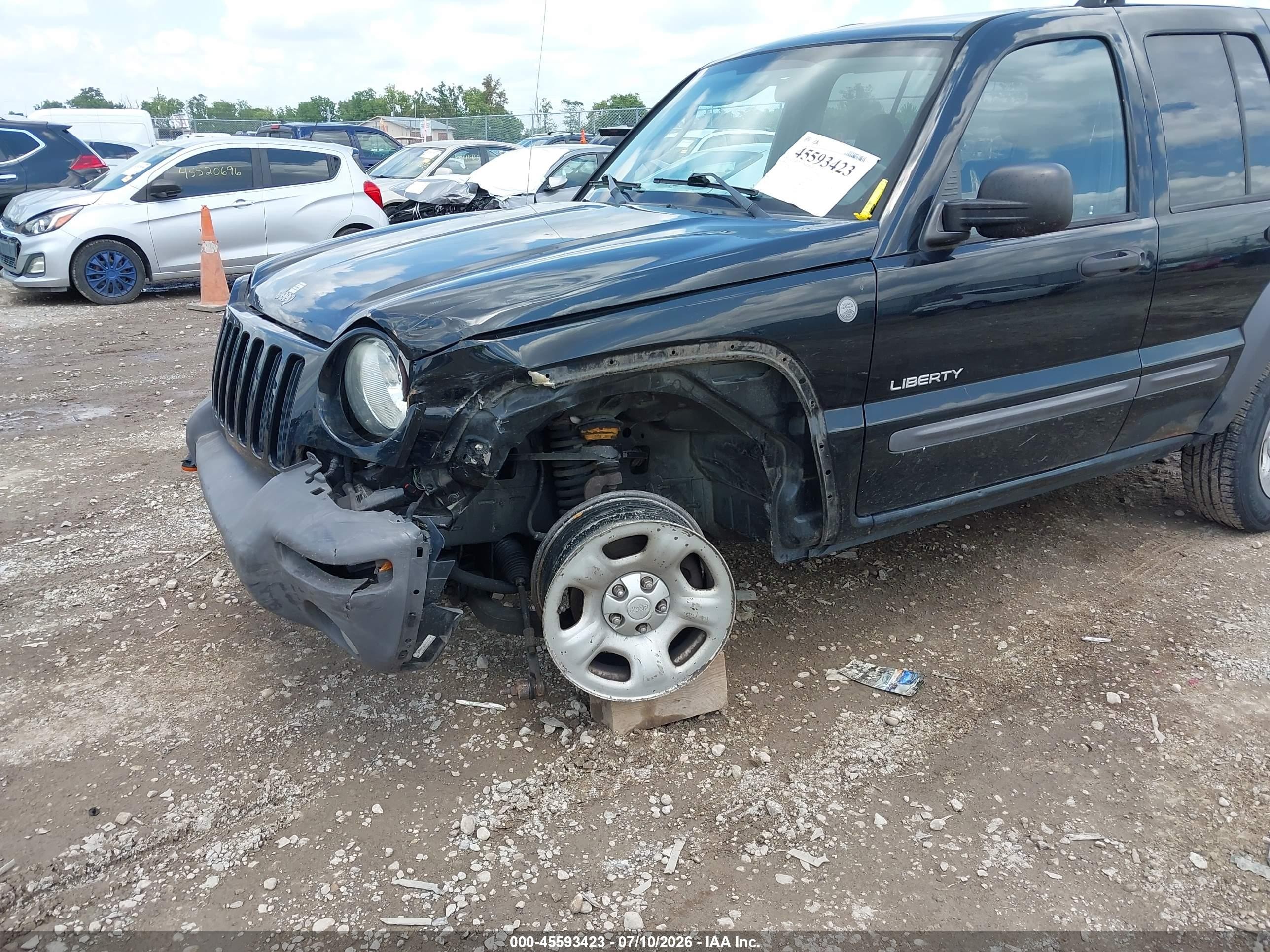 2004 Jeep Liberty Sport Black vin: 1J8GL48KX4W329691