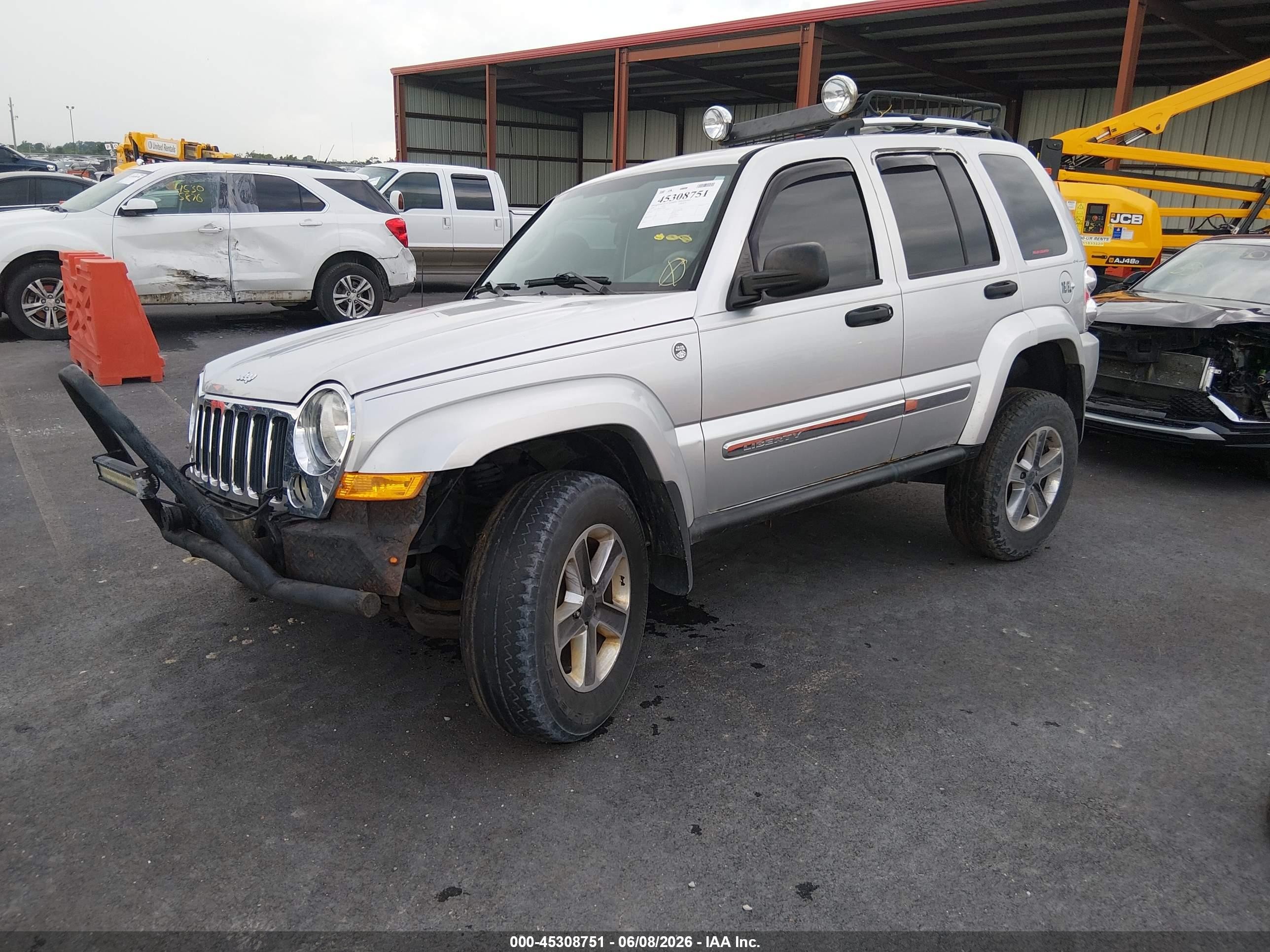 2006 Jeep Liberty Limited Edition Silver vin: 1J8GL58566W229624