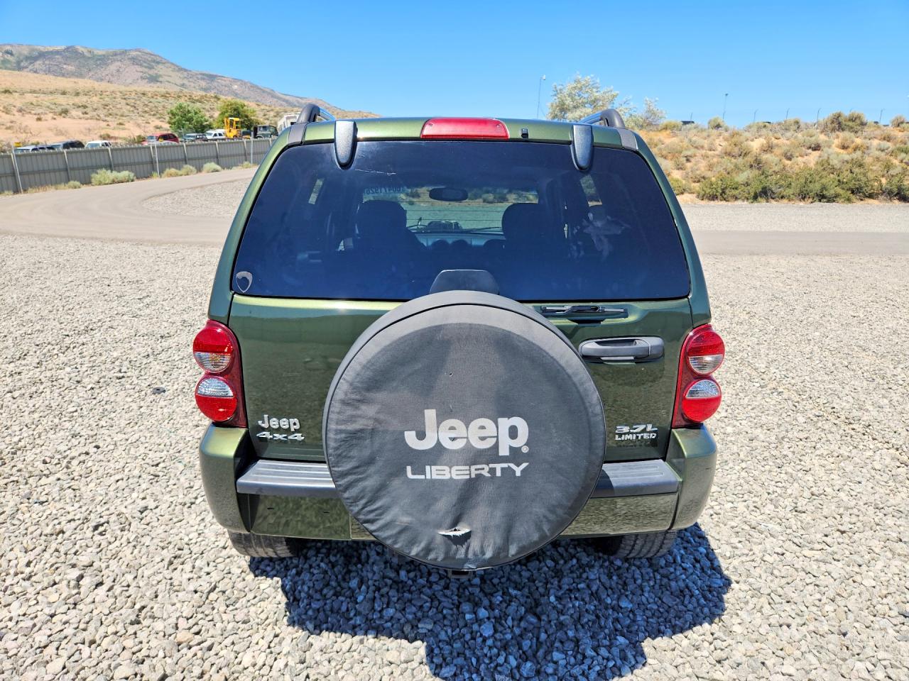 2006 Jeep Liberty Limited Green vin: 1J8GL58K26W227634
