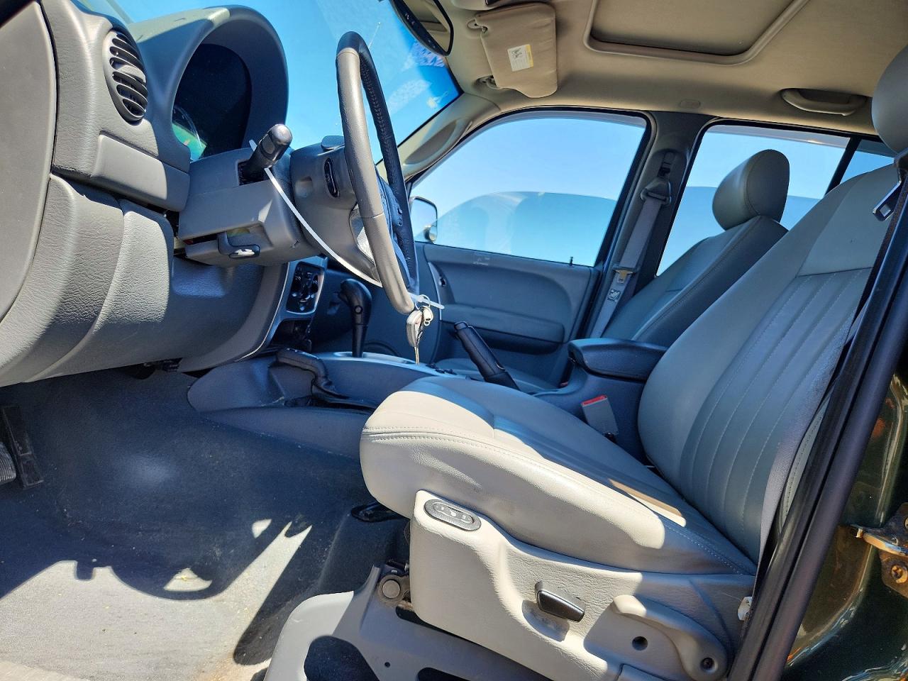2006 Jeep Liberty Limited Green vin: 1J8GL58K26W227634