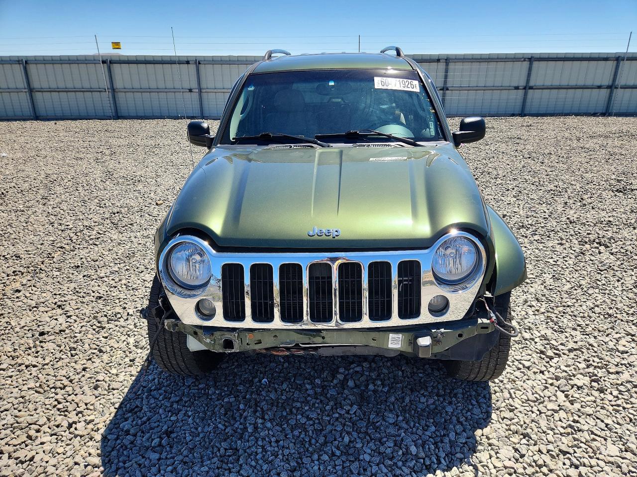 2006 Jeep Liberty Limited Green vin: 1J8GL58K26W227634