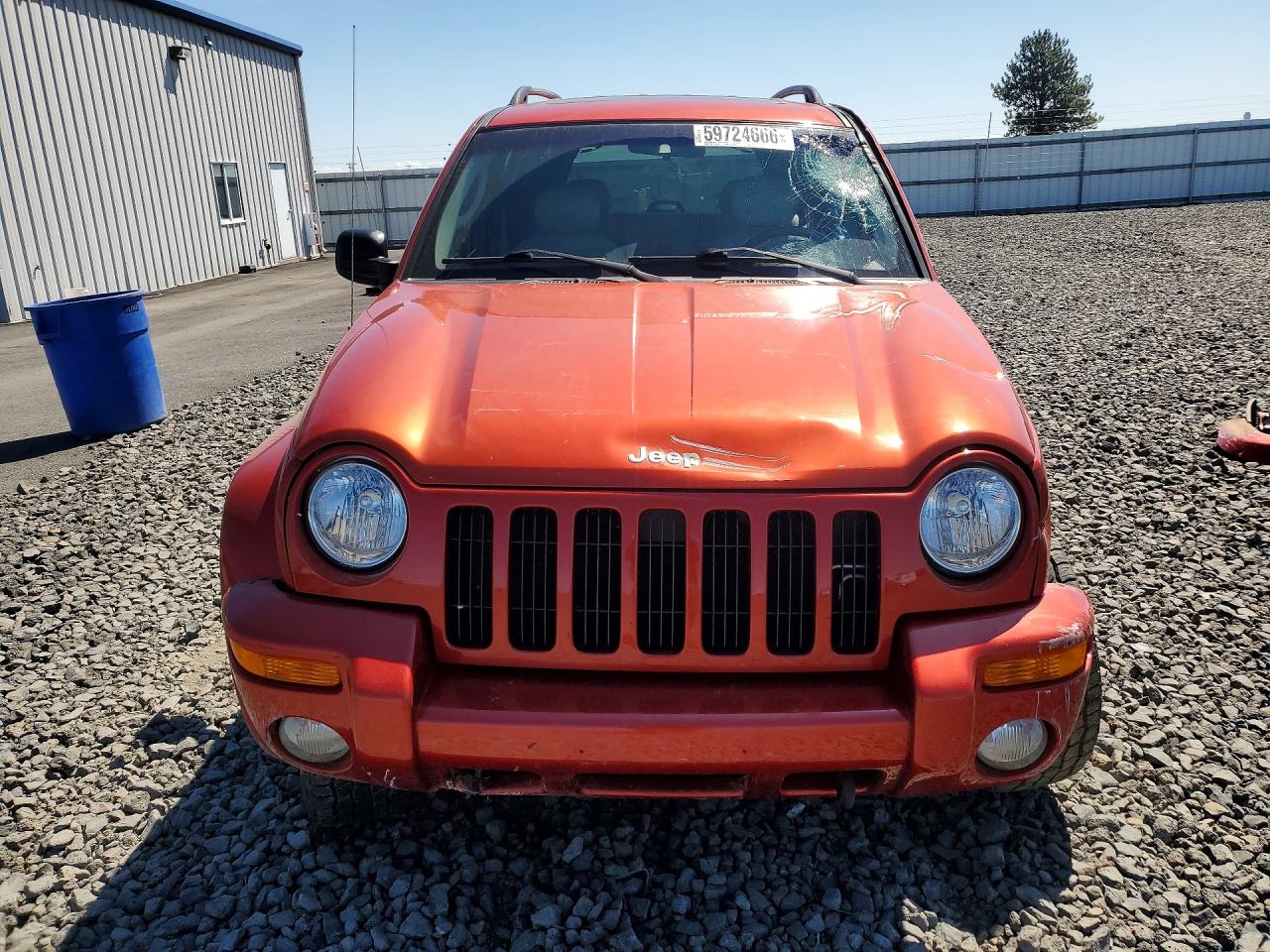2002 Jeep Liberty Limited Orange vin: 1J8GL58K32W187414