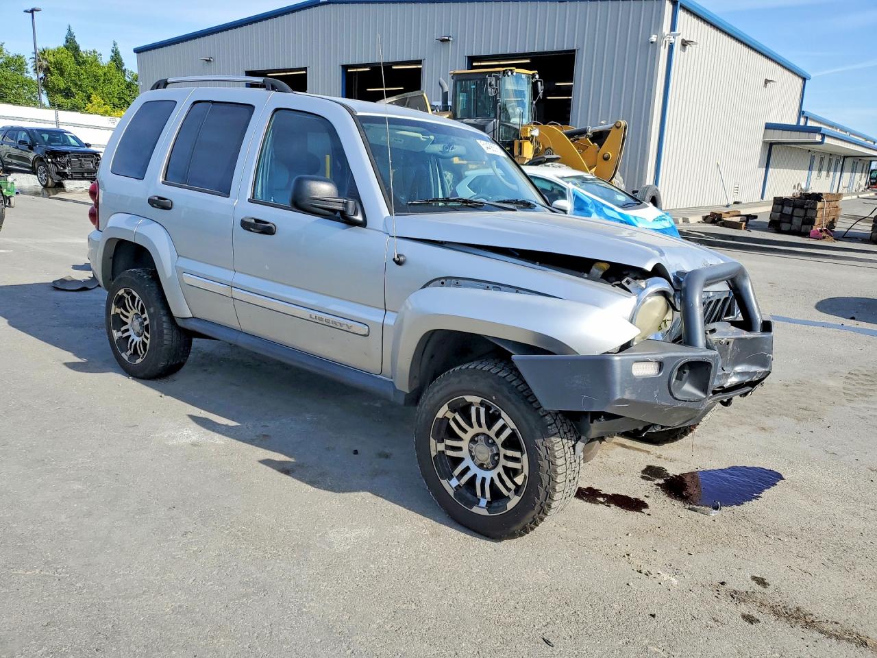 2005 Jeep Liberty Limited Gray vin: 1J8GL58K35W663598