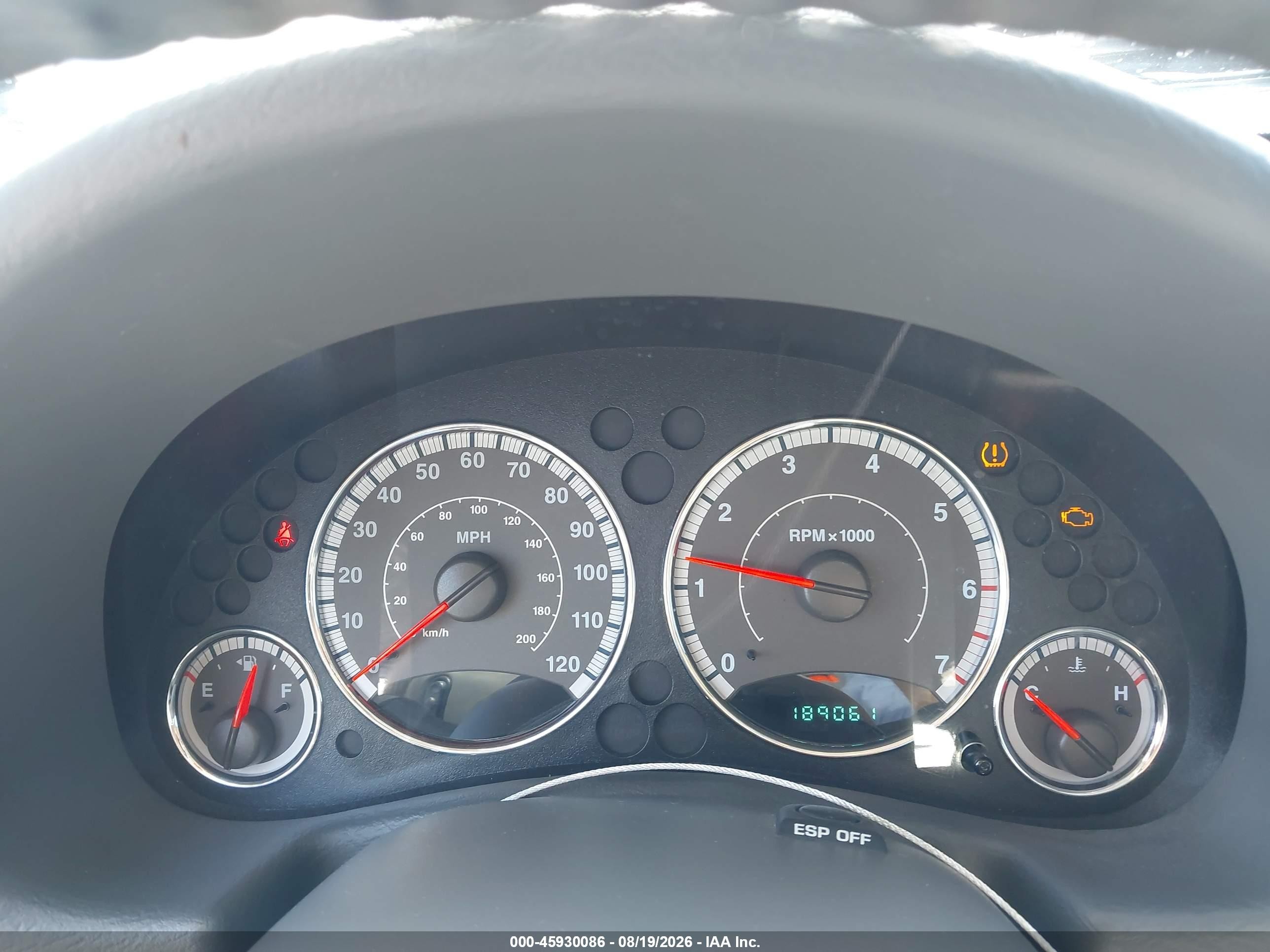 2007 Jeep Liberty Limited Edition Серый vin: 1J8GL58K57W512264