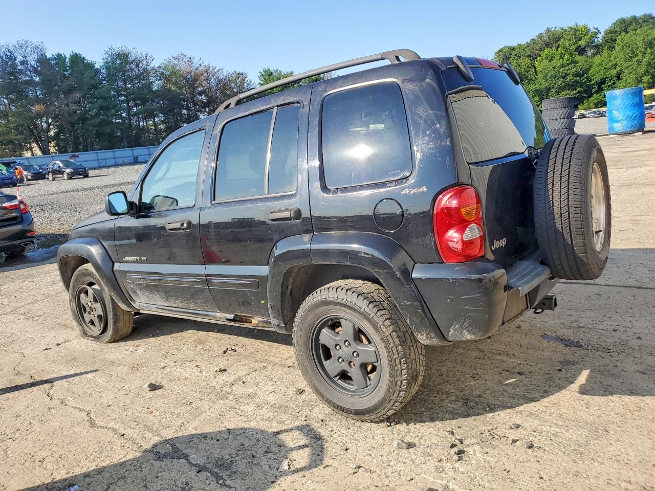 2002 Jeep Liberty Limited Black vin: 1J8GL58K62W246231