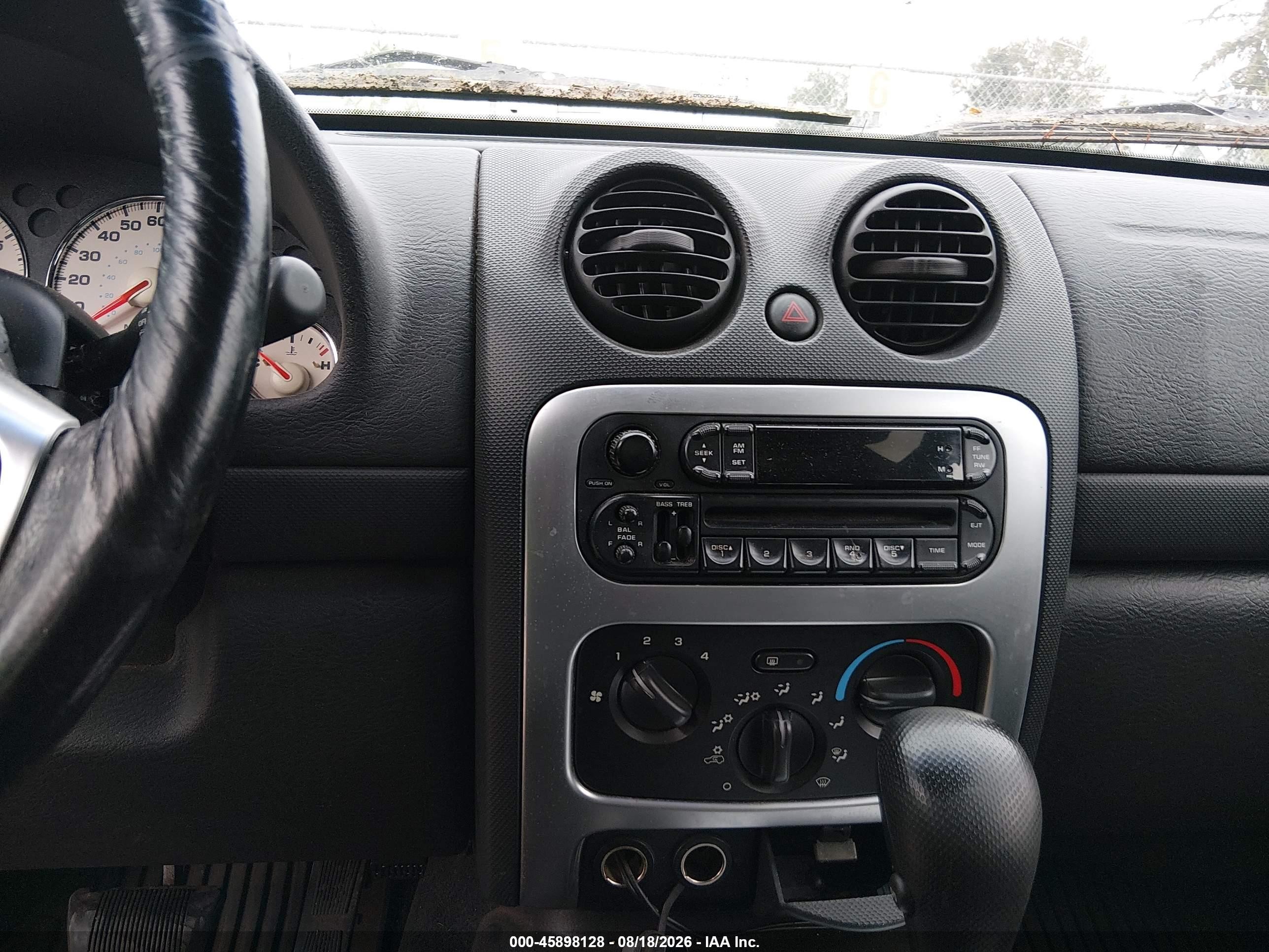 2002 Jeep Liberty Limited Edition Black vin: 1J8GL58K82W365138