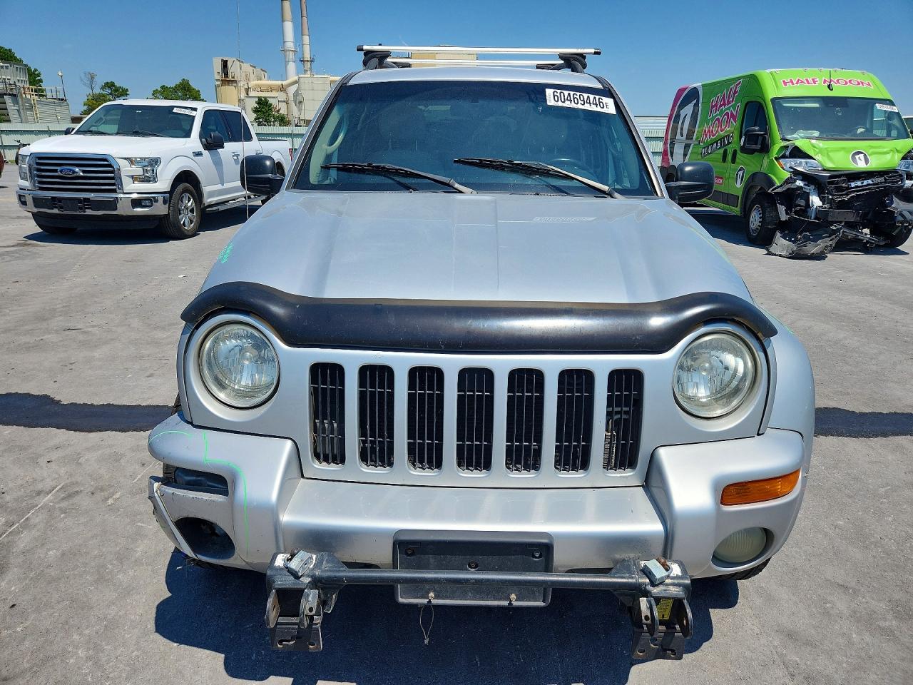 2003 Jeep Liberty Limited Silver vin: 1J8GL58K93W677602