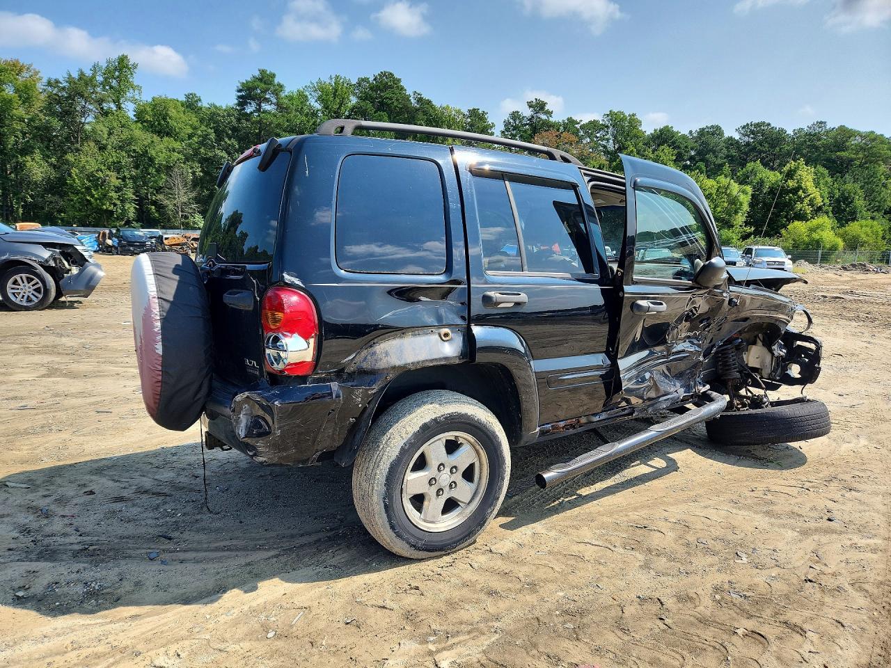 2004 Jeep Liberty Limited Черный vin: 1J8GL58K94W264239