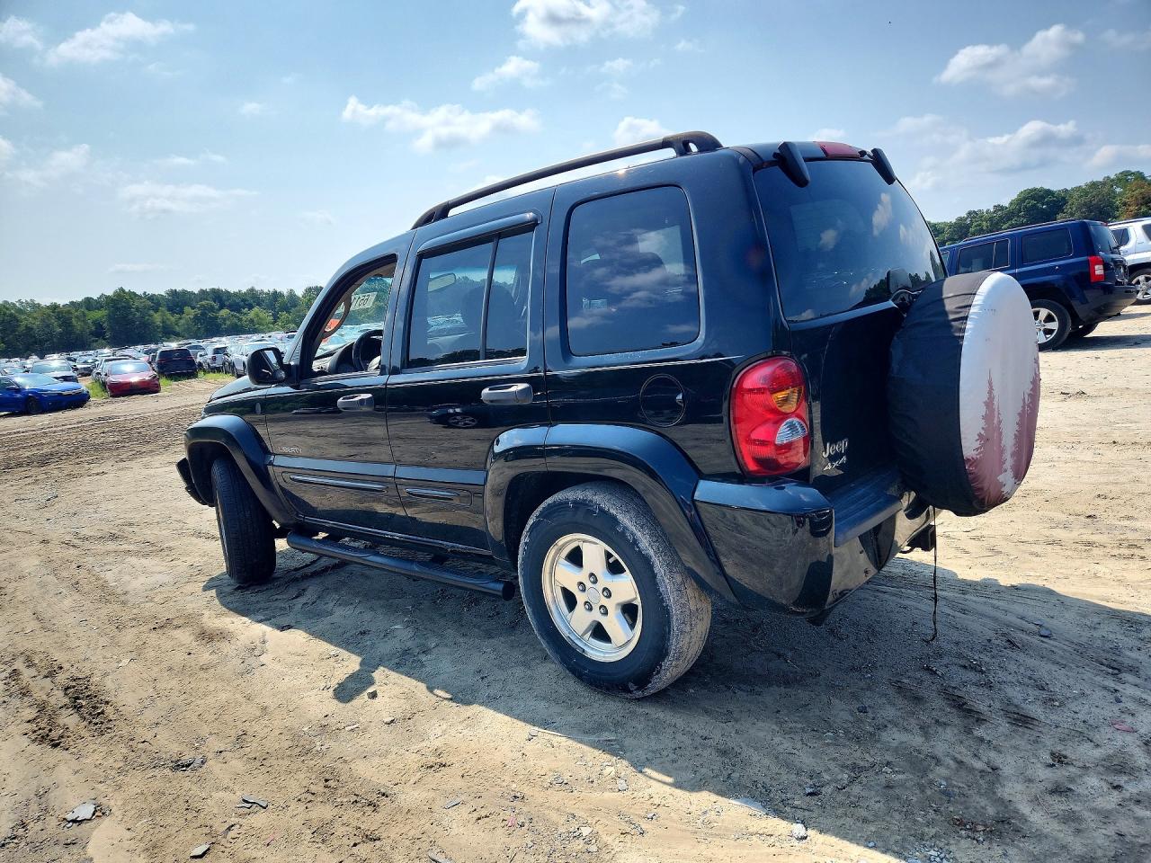 2004 Jeep Liberty Limited Черный vin: 1J8GL58K94W264239