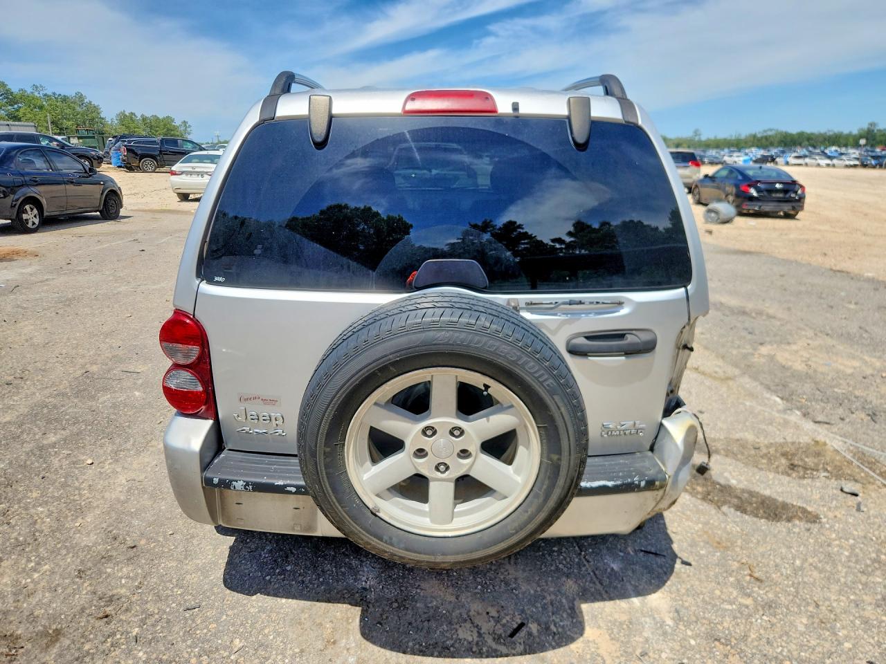 2006 Jeep Liberty Limited Silver vin: 1J8GL58K96W144136