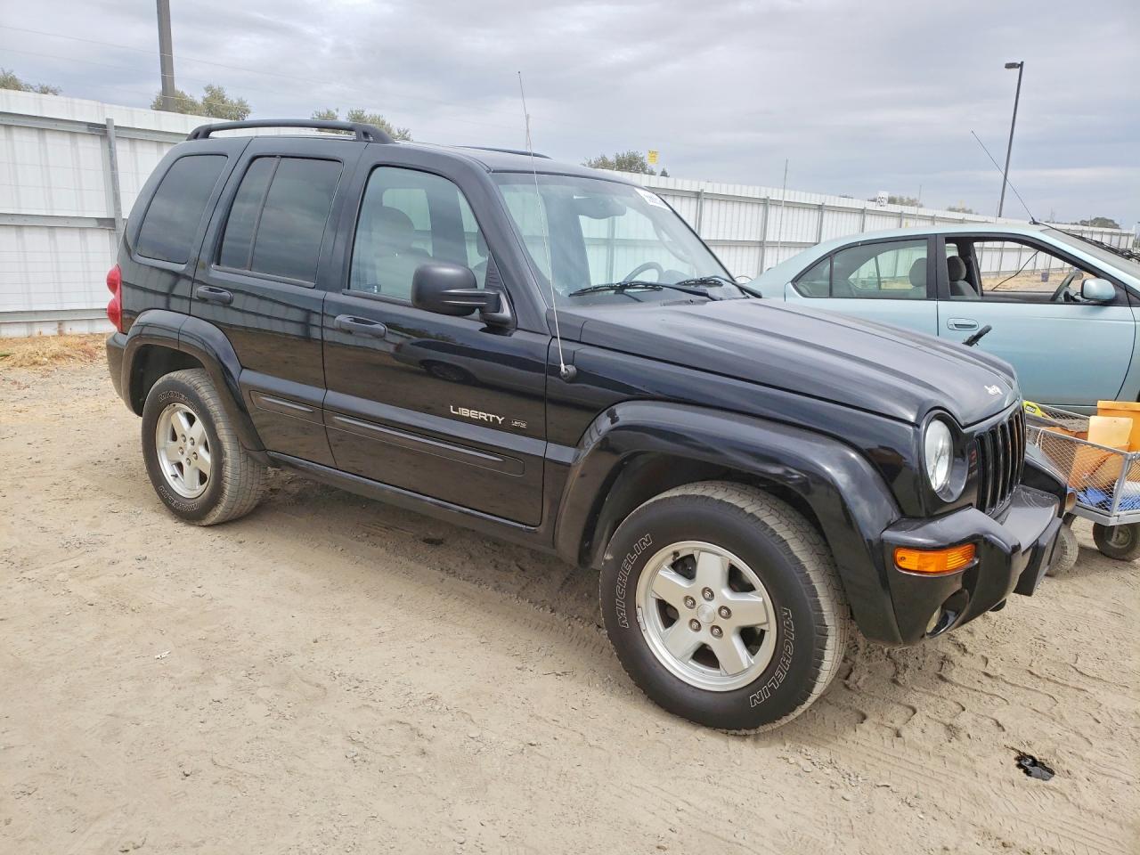 2003 Jeep Liberty Limited Black vin: 1J8GL58KX3W503778