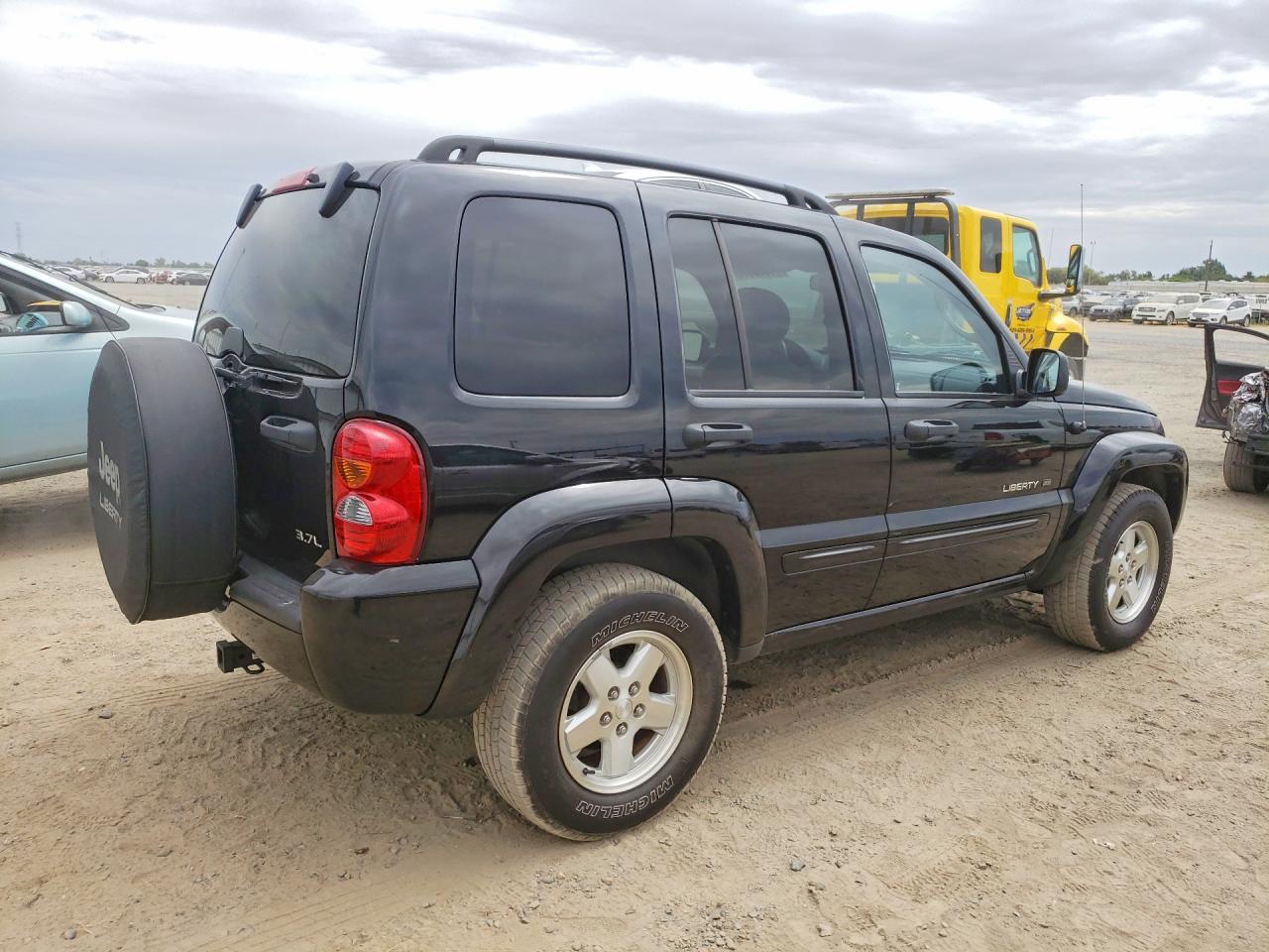 2003 Jeep Liberty Limited Black vin: 1J8GL58KX3W503778