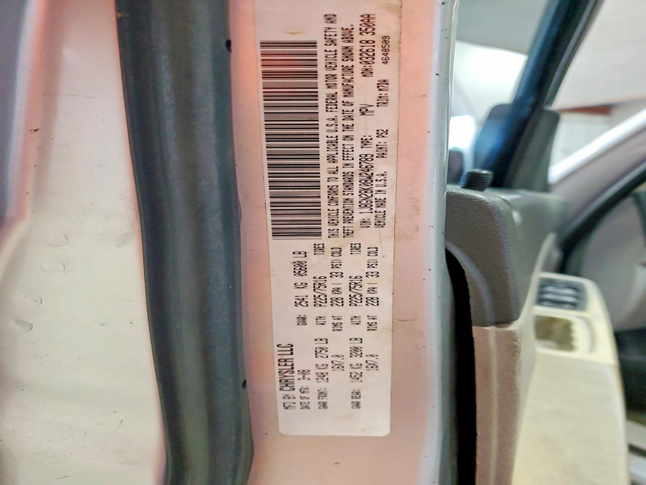 2008 Jeep Liberty Sport Silver vin: 1J8GN28K08W246789