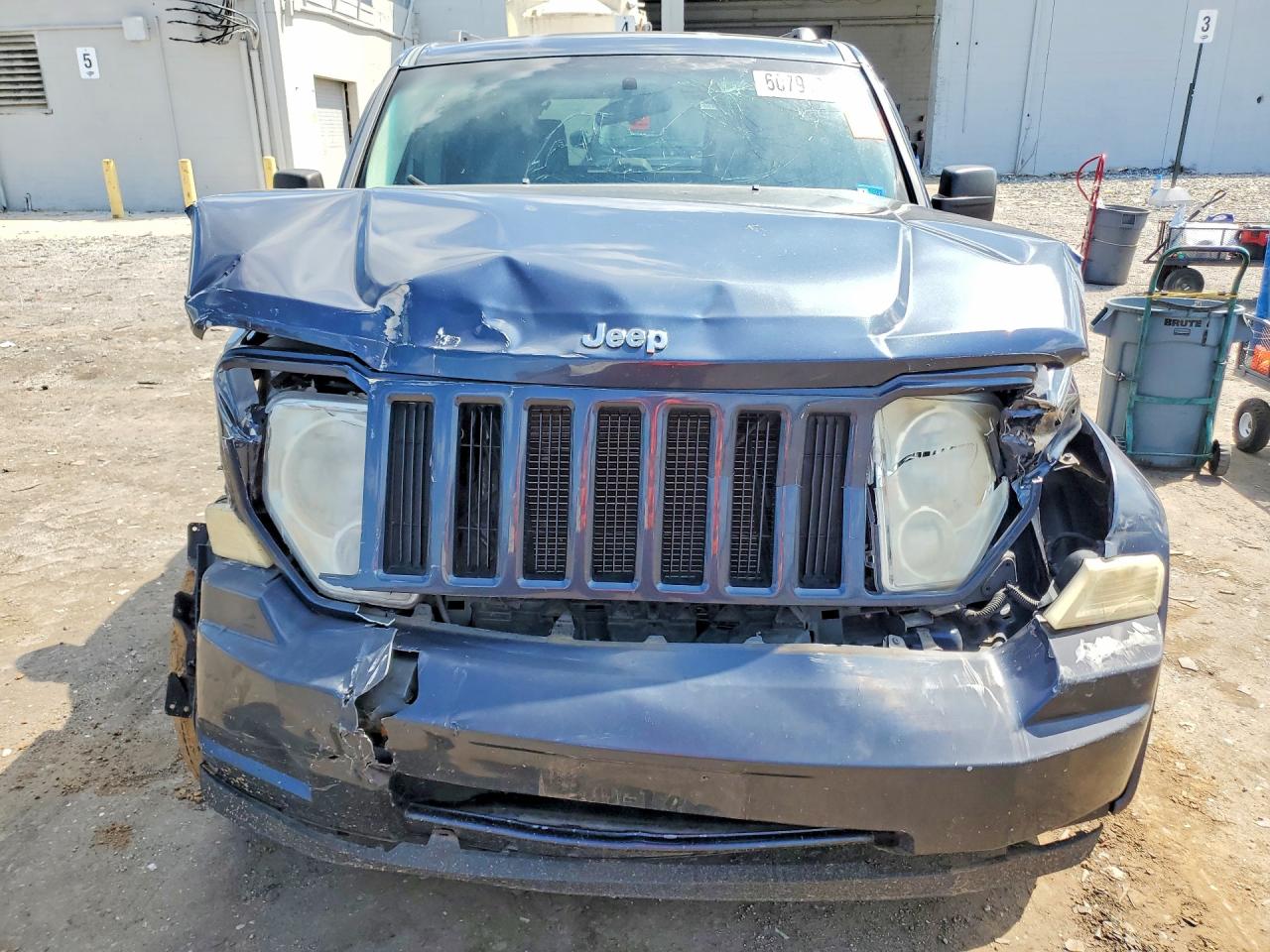 2008 Jeep Liberty Sport Blue vin: 1J8GN28K18W285682