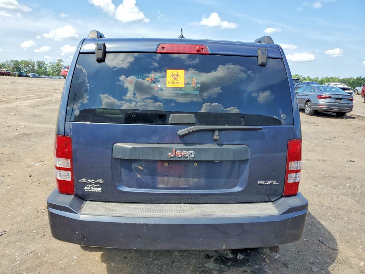 2008 Jeep Liberty Sport Blue vin: 1J8GN28K18W285682
