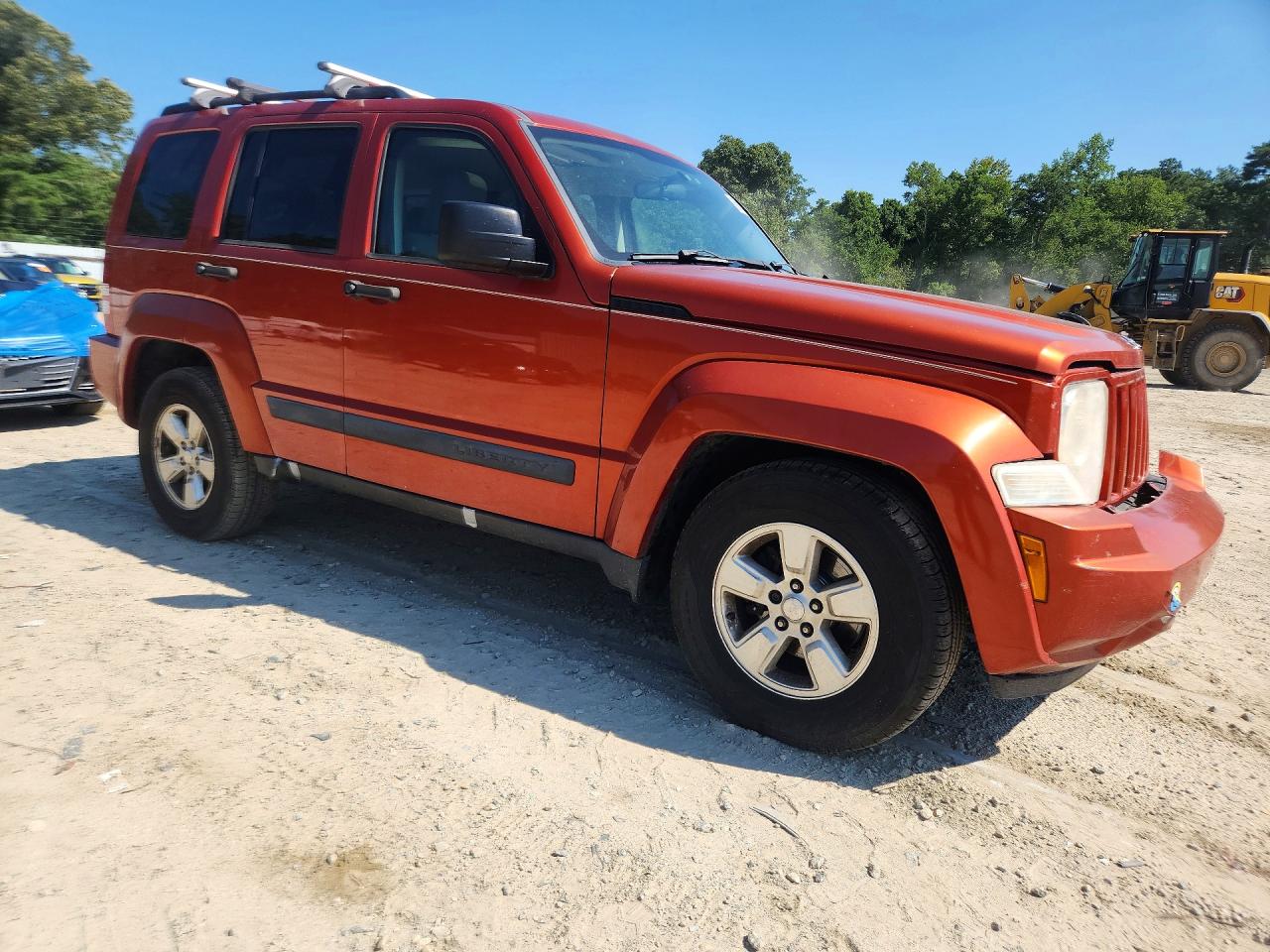 2009 Jeep Liberty Sport Orange vin: 1J8GN28K19W526710