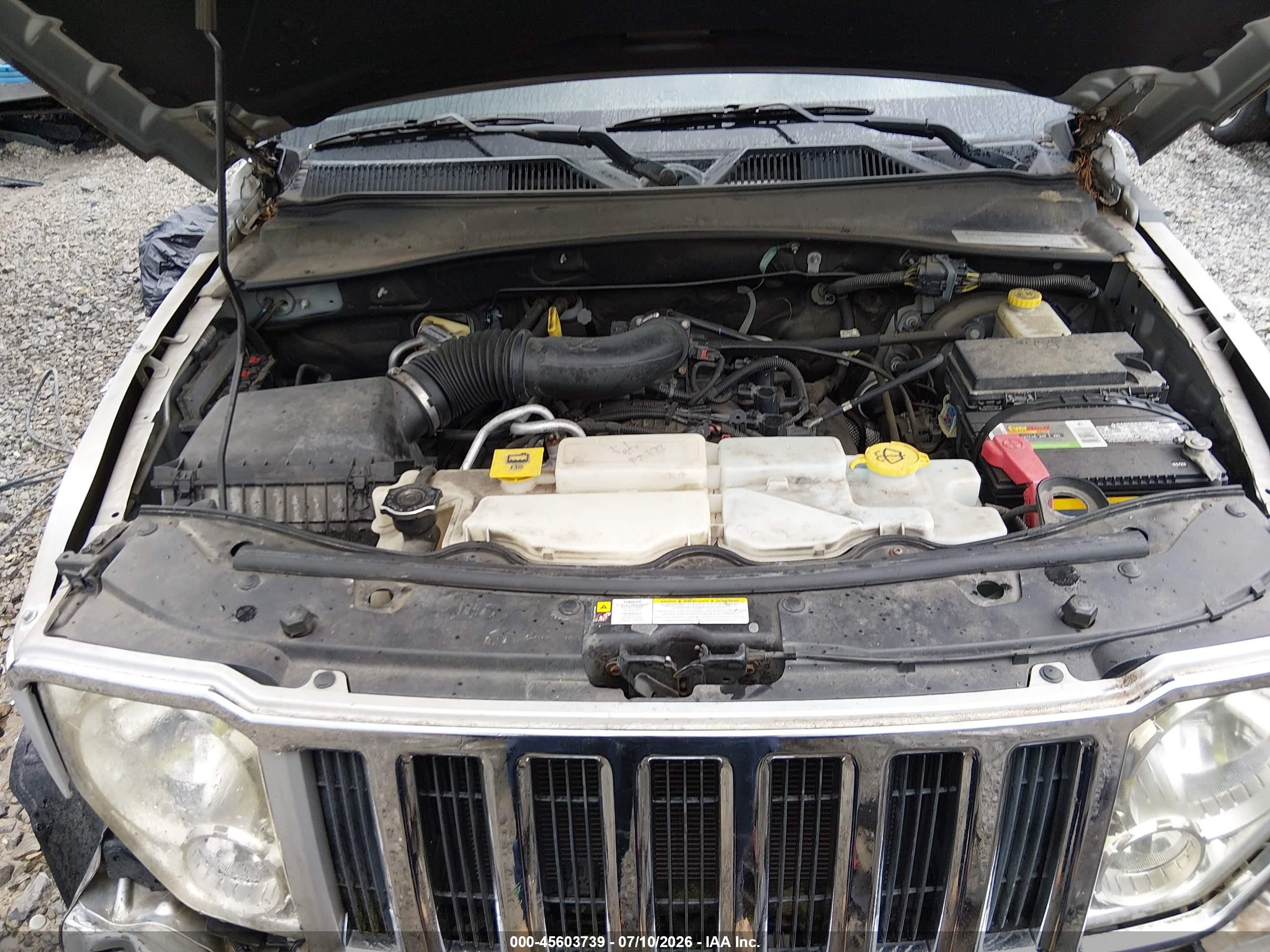 2009 Jeep Liberty Sport Silver vin: 1J8GN28K29W514775