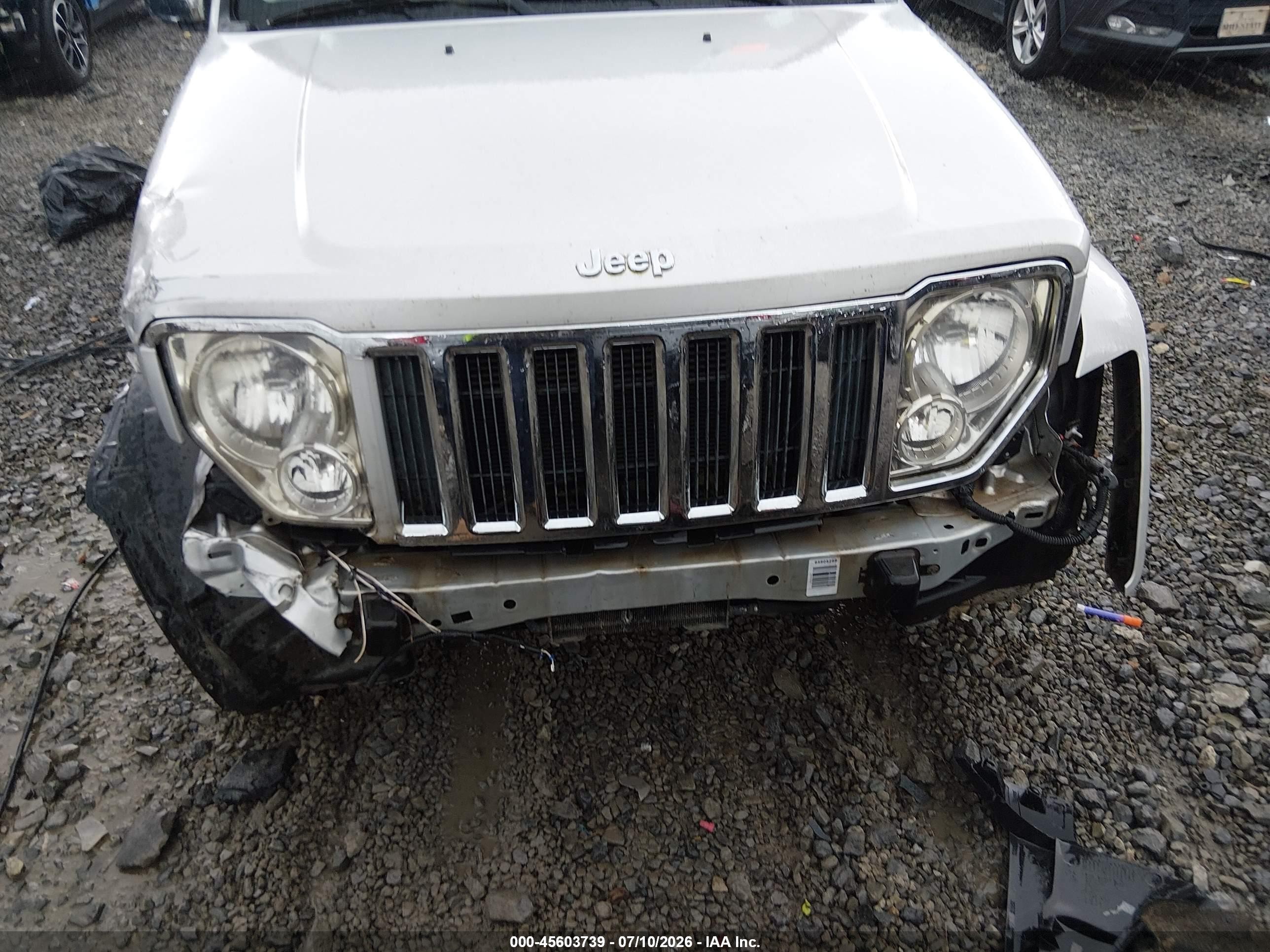 2009 Jeep Liberty Sport Silver vin: 1J8GN28K29W514775