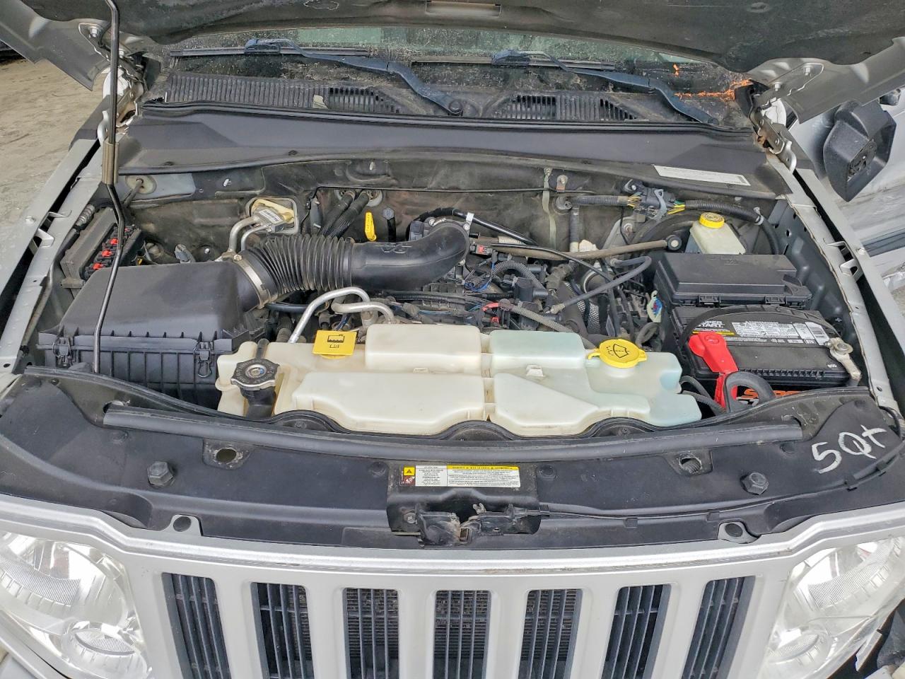 2009 Jeep Liberty Sport Silver vin: 1J8GN28K29W540857