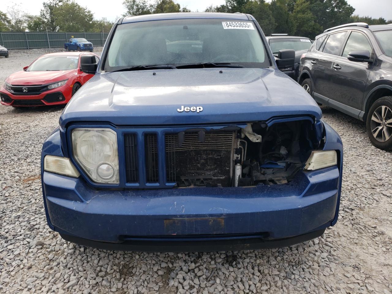 2009 Jeep Liberty Sport Синий vin: 1J8GN28K39W548224