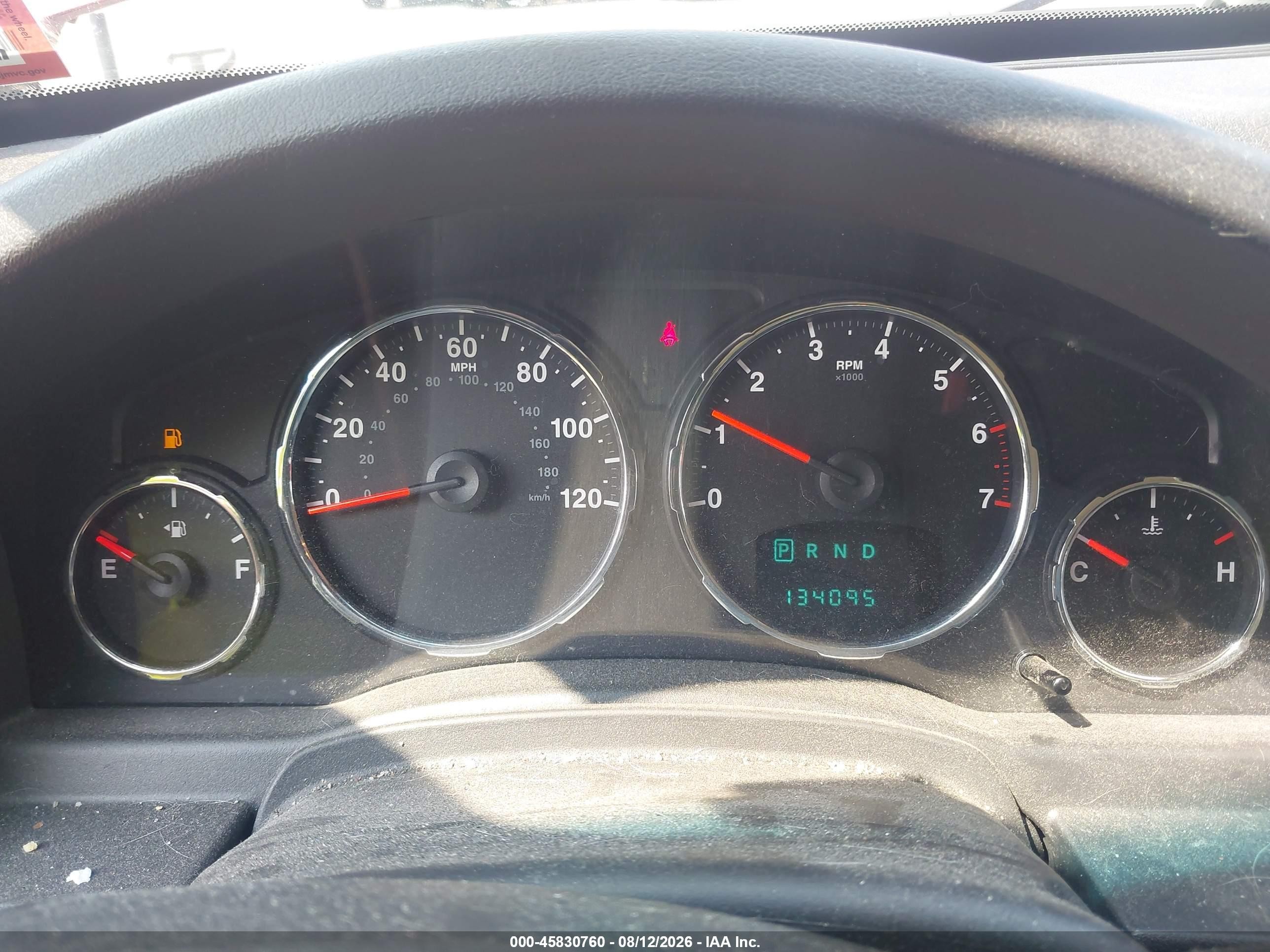 2009 Jeep Liberty Sport Red vin: 1J8GN28K59W548385