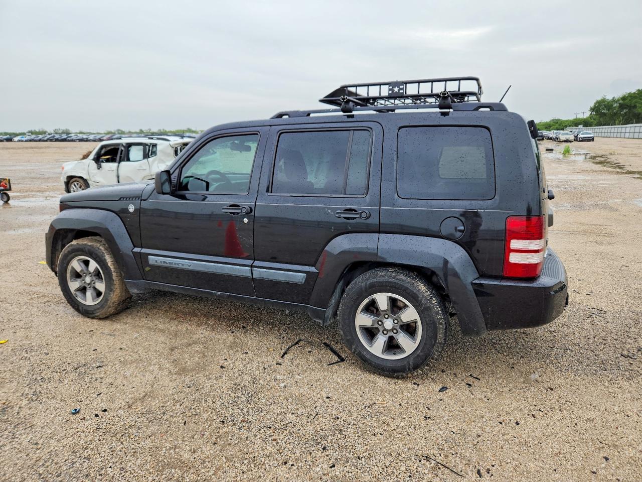 2008 Jeep Liberty Sport Black vin: 1J8GN28K88W159884