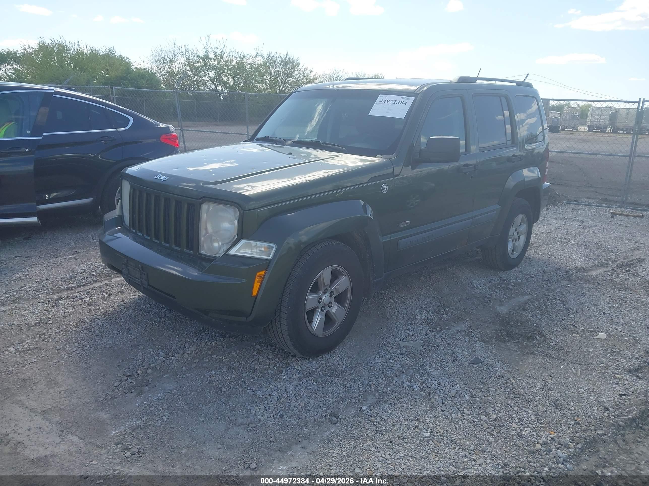 2009 Jeep Liberty Sport Green vin: 1J8GN28K99W509685
