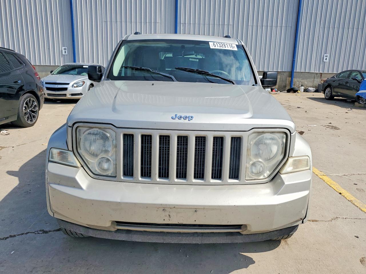 2008 Jeep Liberty Sport Серый vin: 1J8GN28KX8W154217
