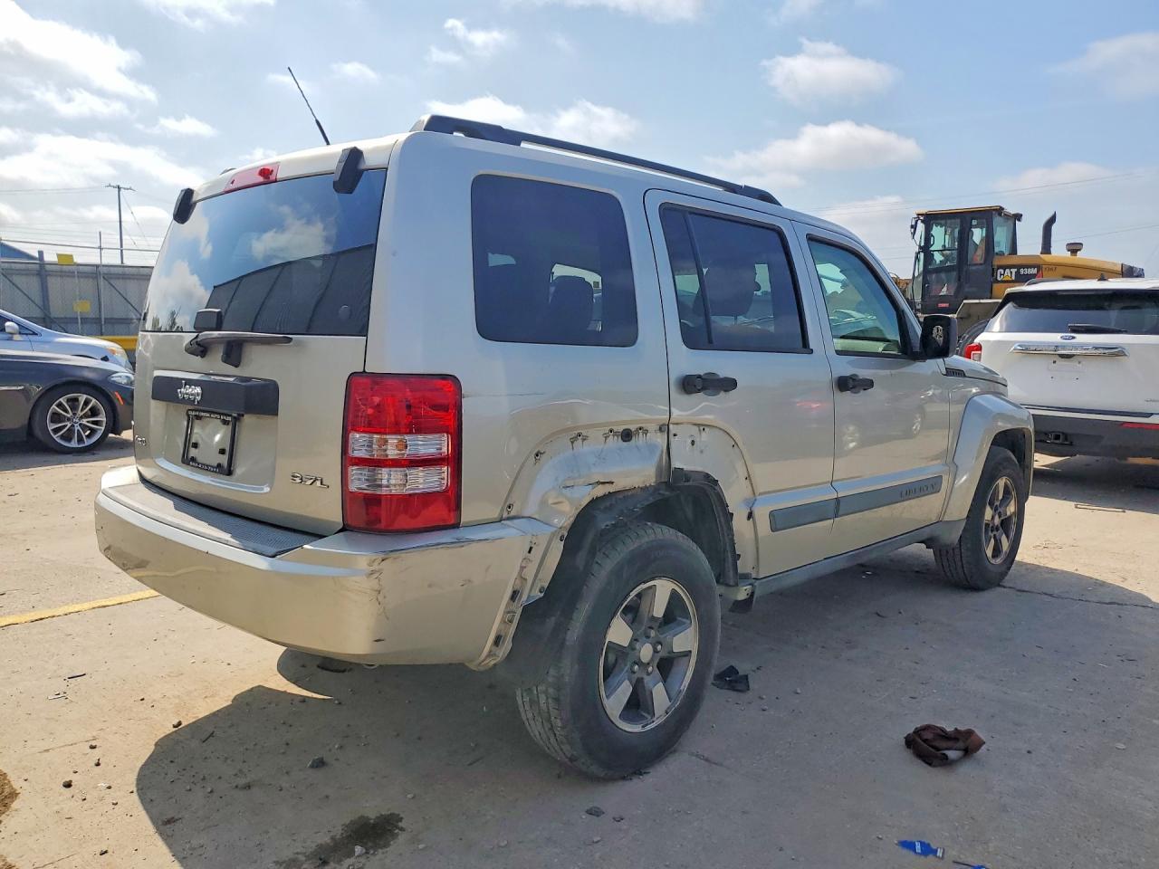 2008 Jeep Liberty Sport Серый vin: 1J8GN28KX8W154217