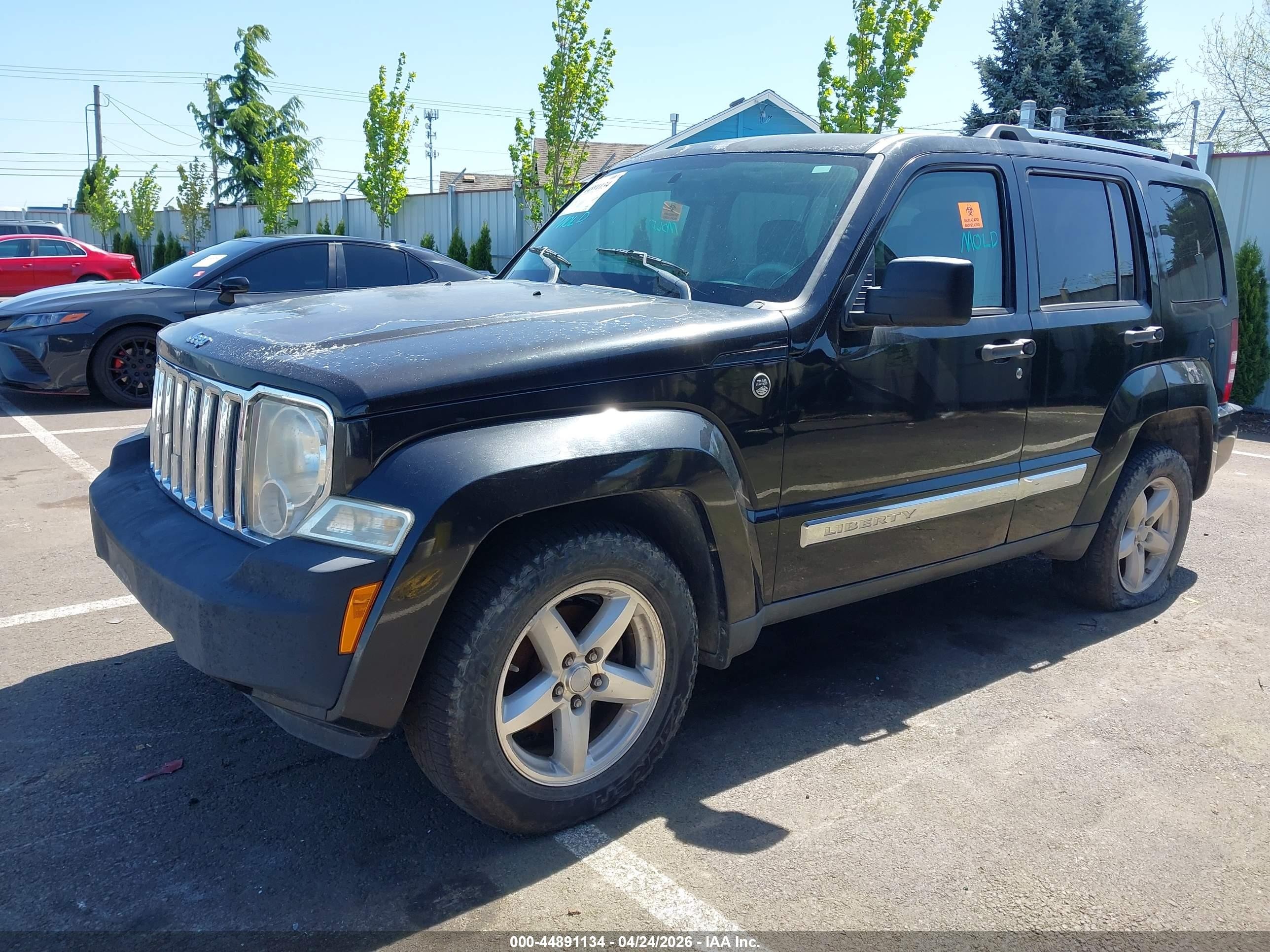 2008 Jeep Liberty Limited Edition Черный vin: 1J8GN58K18W146007