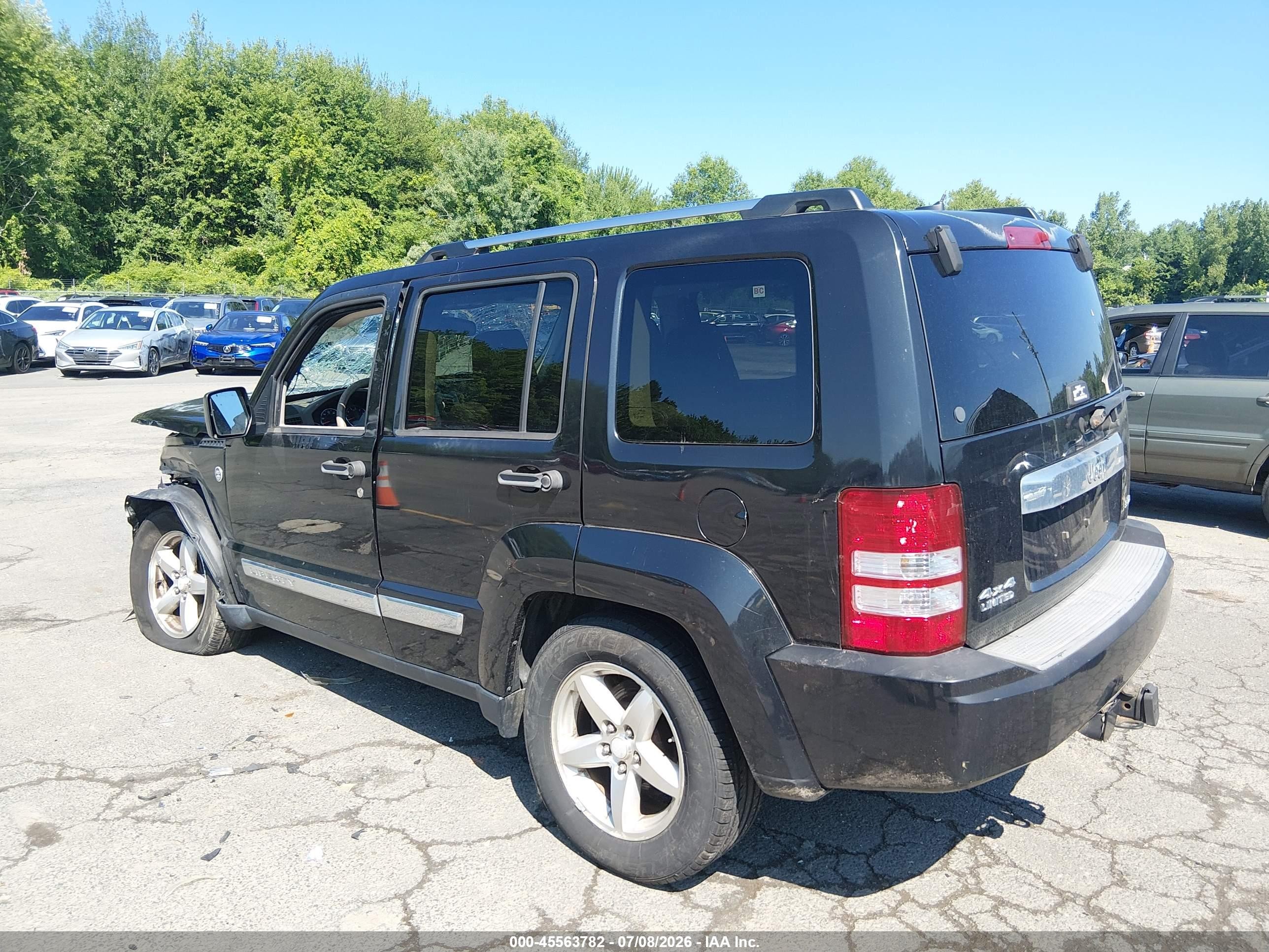 2008 Jeep Liberty Limited Edition Черный vin: 1J8GN58K18W217027
