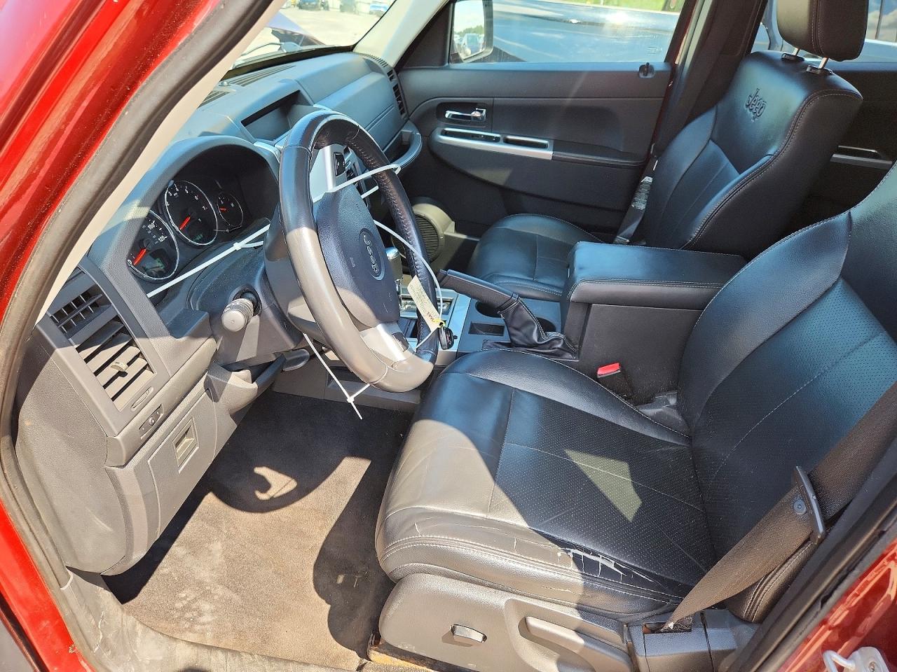 2009 Jeep Liberty Limited Red vin: 1J8GN58K19W539877