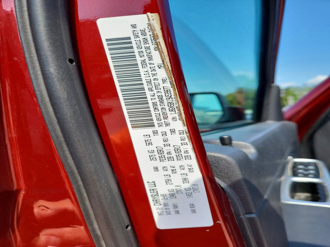 2009 Jeep Liberty Limited Red vin: 1J8GN58K19W539877