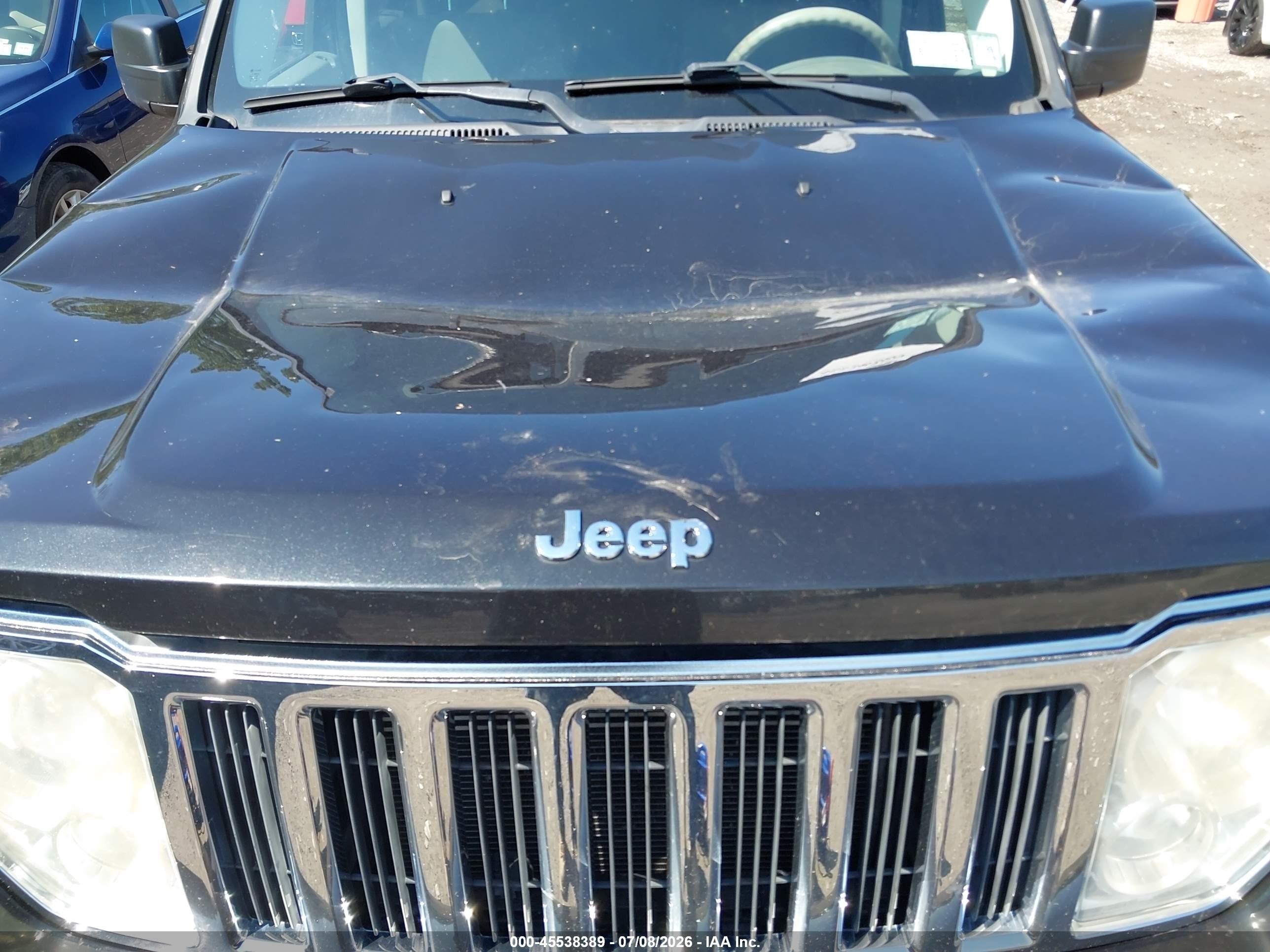 2008 Jeep Liberty Limited Edition Черный vin: 1J8GN58K28W123609