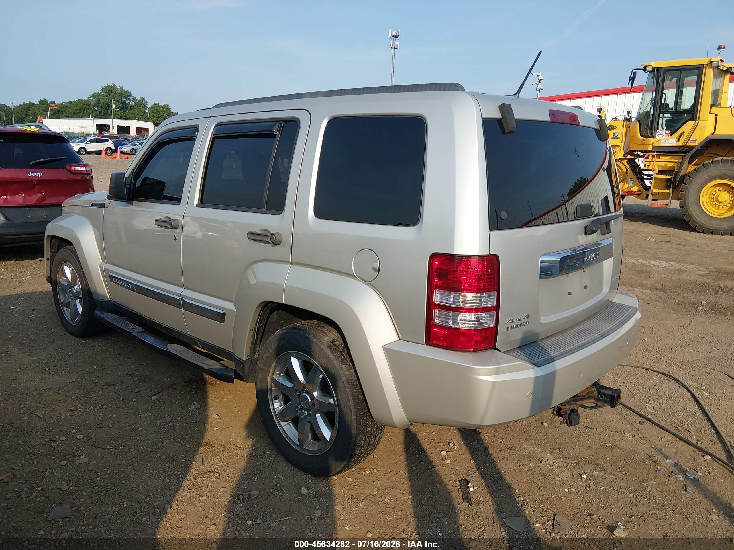 2008 Jeep Liberty Limited Edition Tan vin: 1J8GN58K28W288513