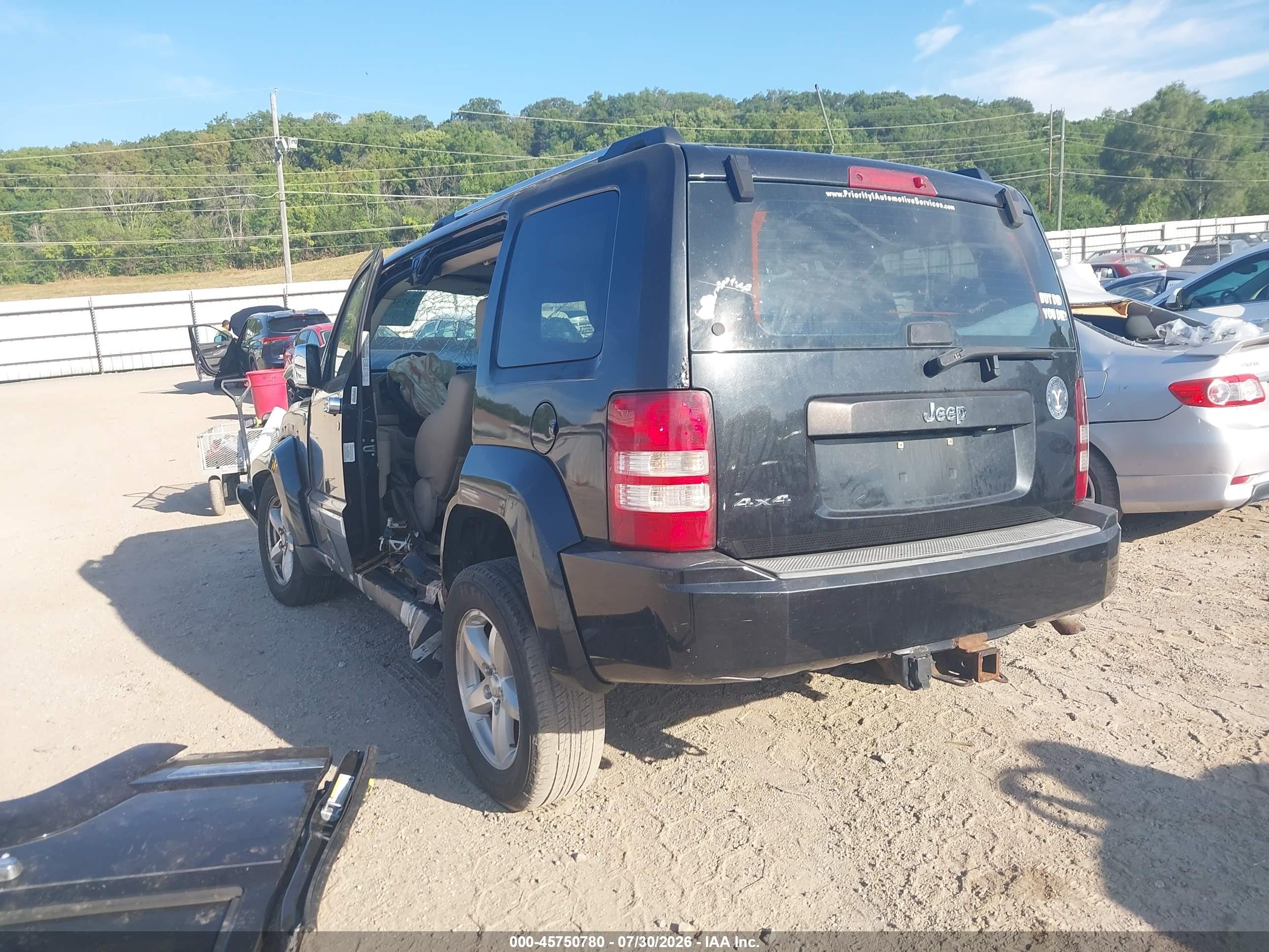 2009 Jeep Liberty Limited Edition Black vin: 1J8GN58K29W511408