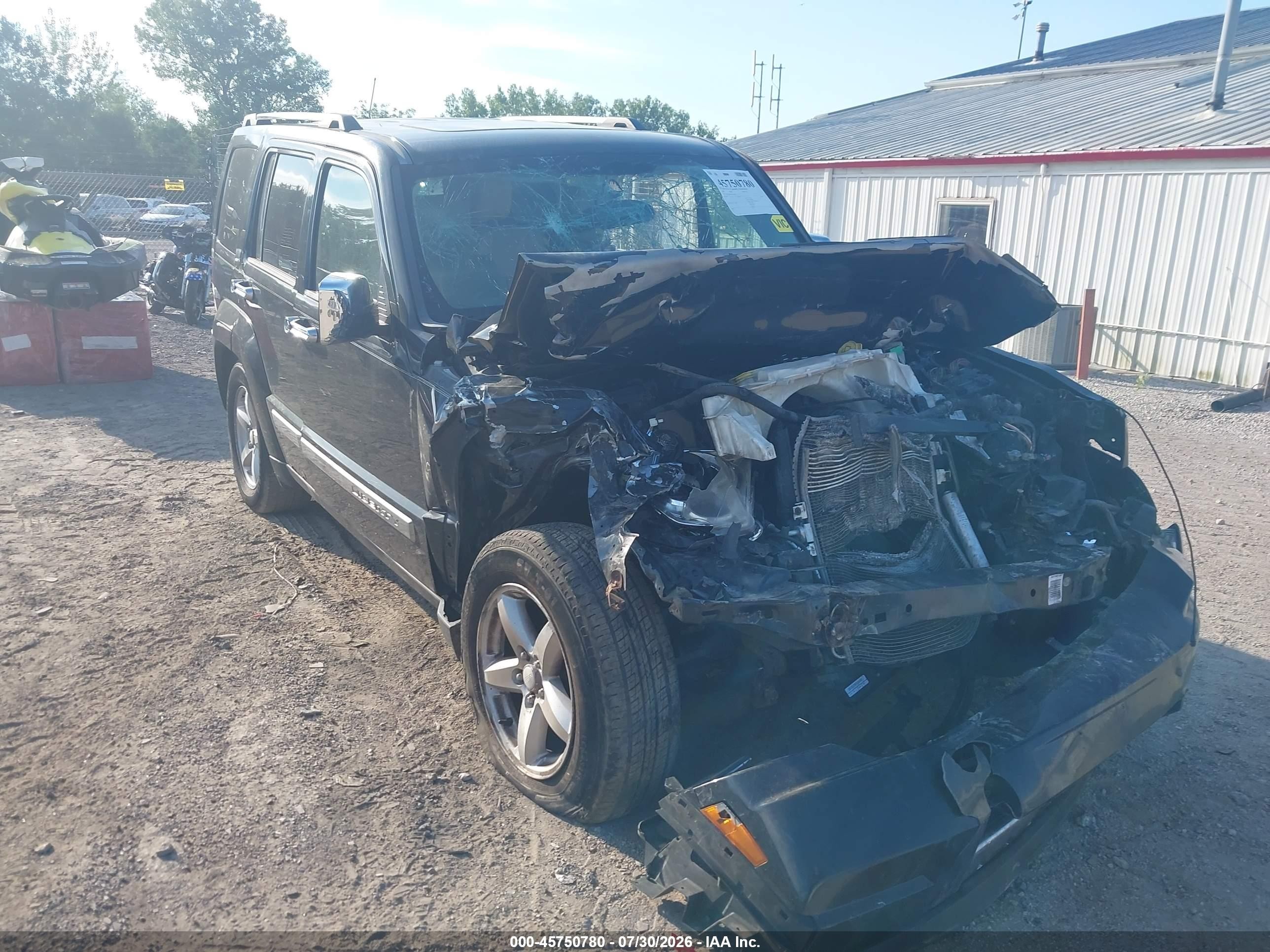 2009 Jeep Liberty Limited Edition Black vin: 1J8GN58K29W511408