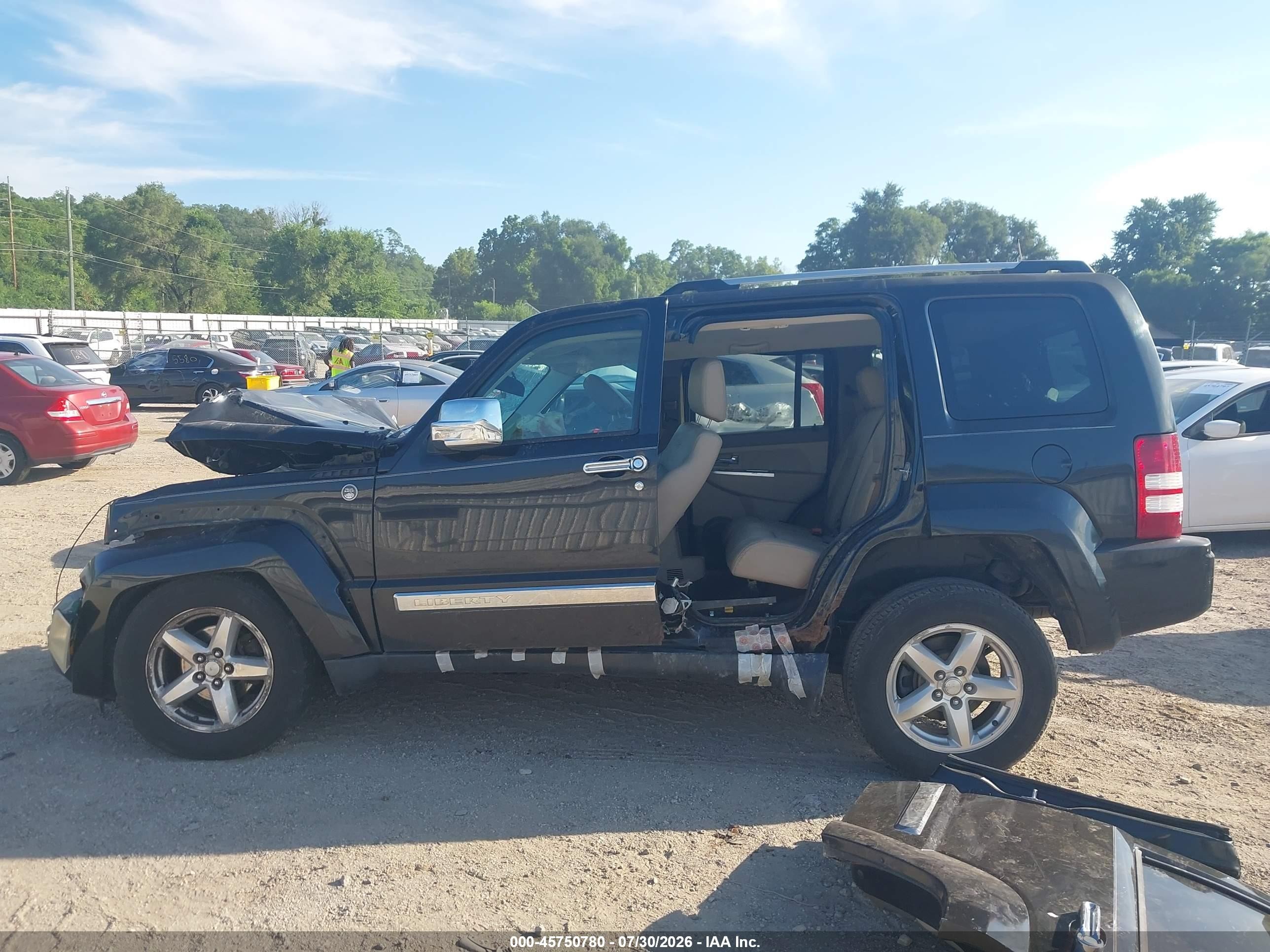 2009 Jeep Liberty Limited Edition Black vin: 1J8GN58K29W511408