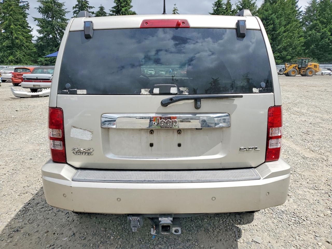 2008 Jeep Liberty Limited Silver vin: 1J8GN58K38W148034