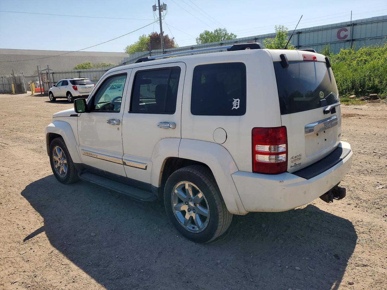 2008 Jeep Liberty Limited White vin: 1J8GN58K48W266948