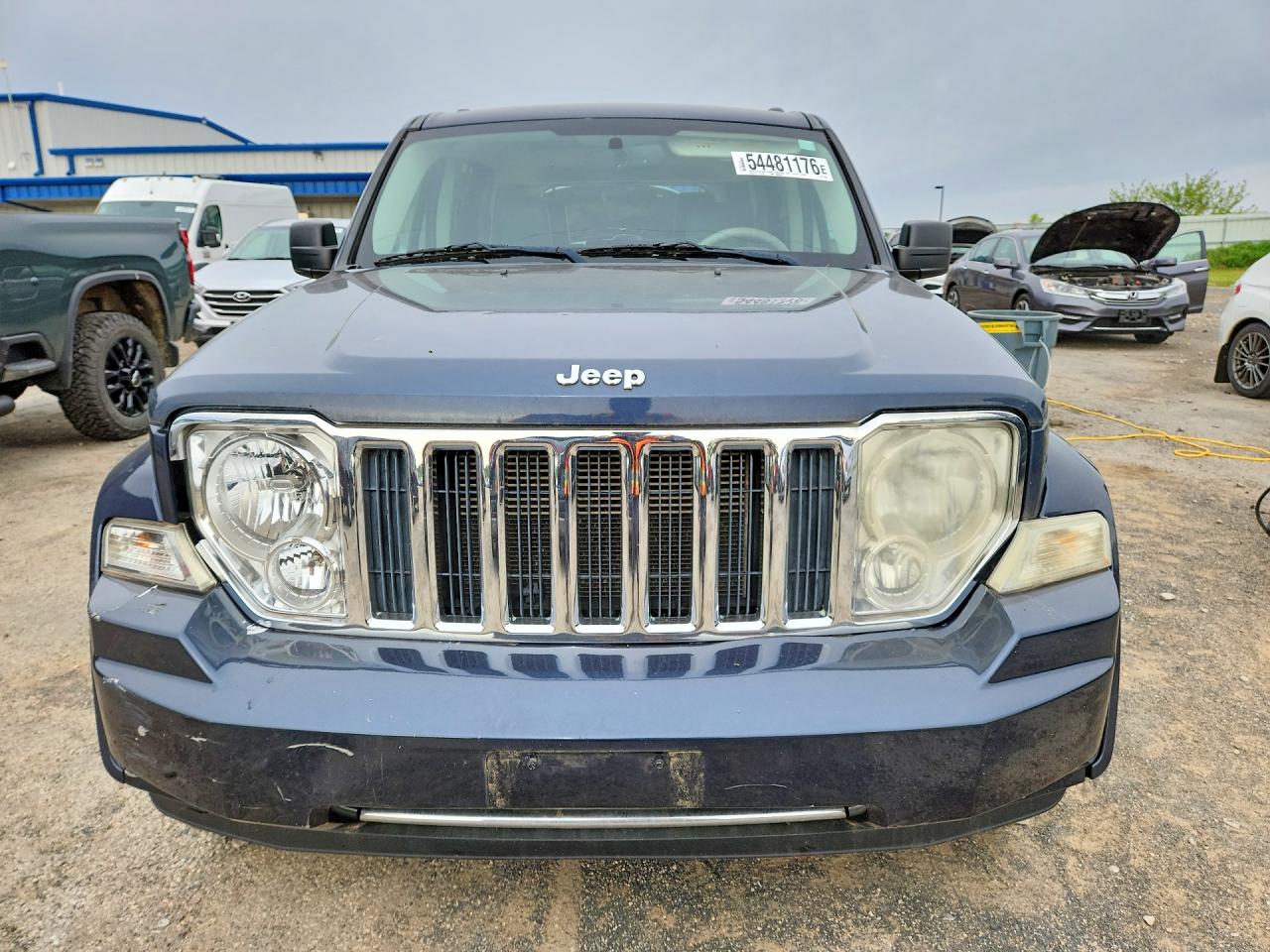 2008 Jeep Liberty Limited Синий vin: 1J8GN58K88W113988
