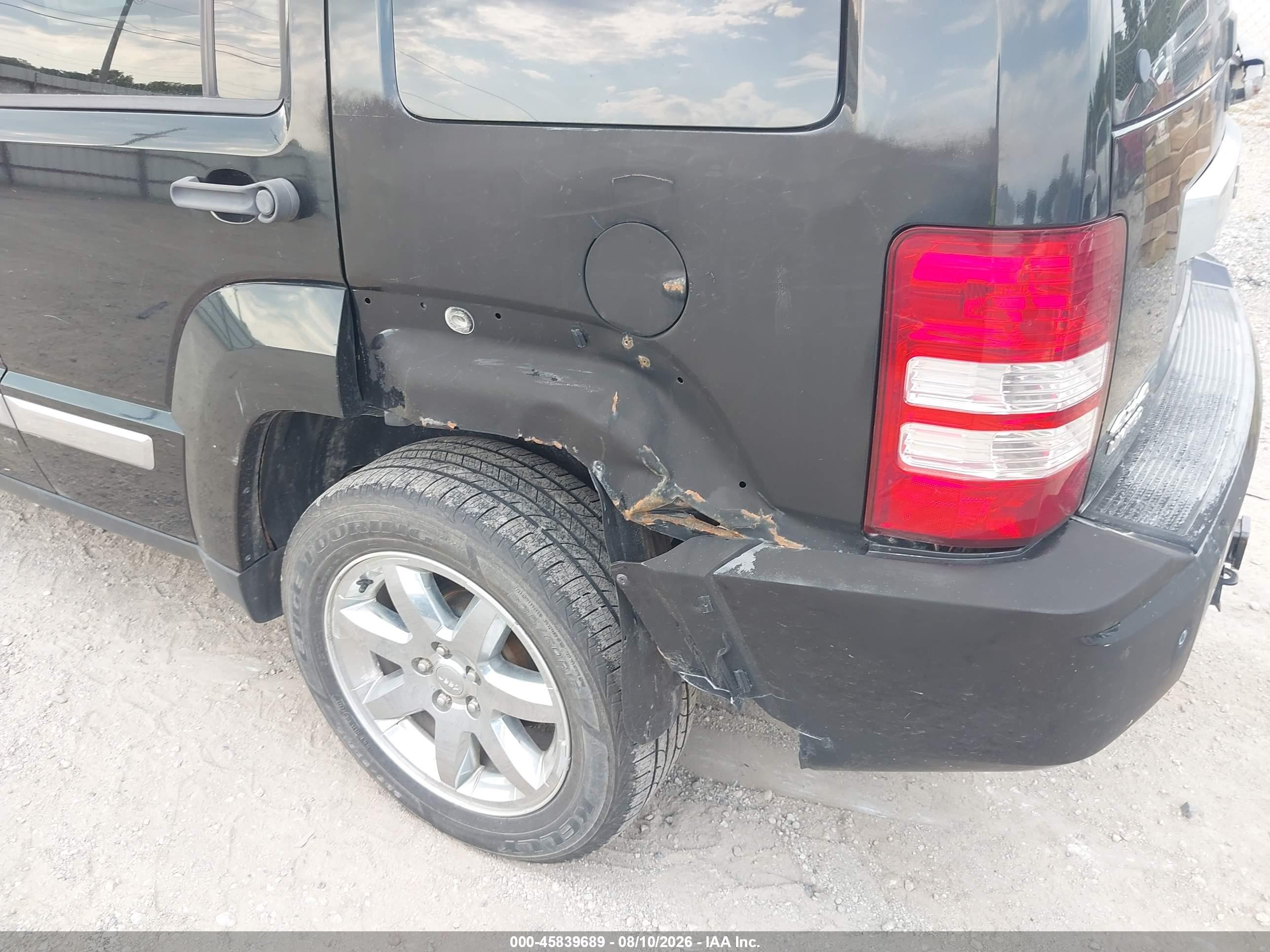2008 Jeep Liberty Limited Edition Черный vin: 1J8GN58KX8W287416