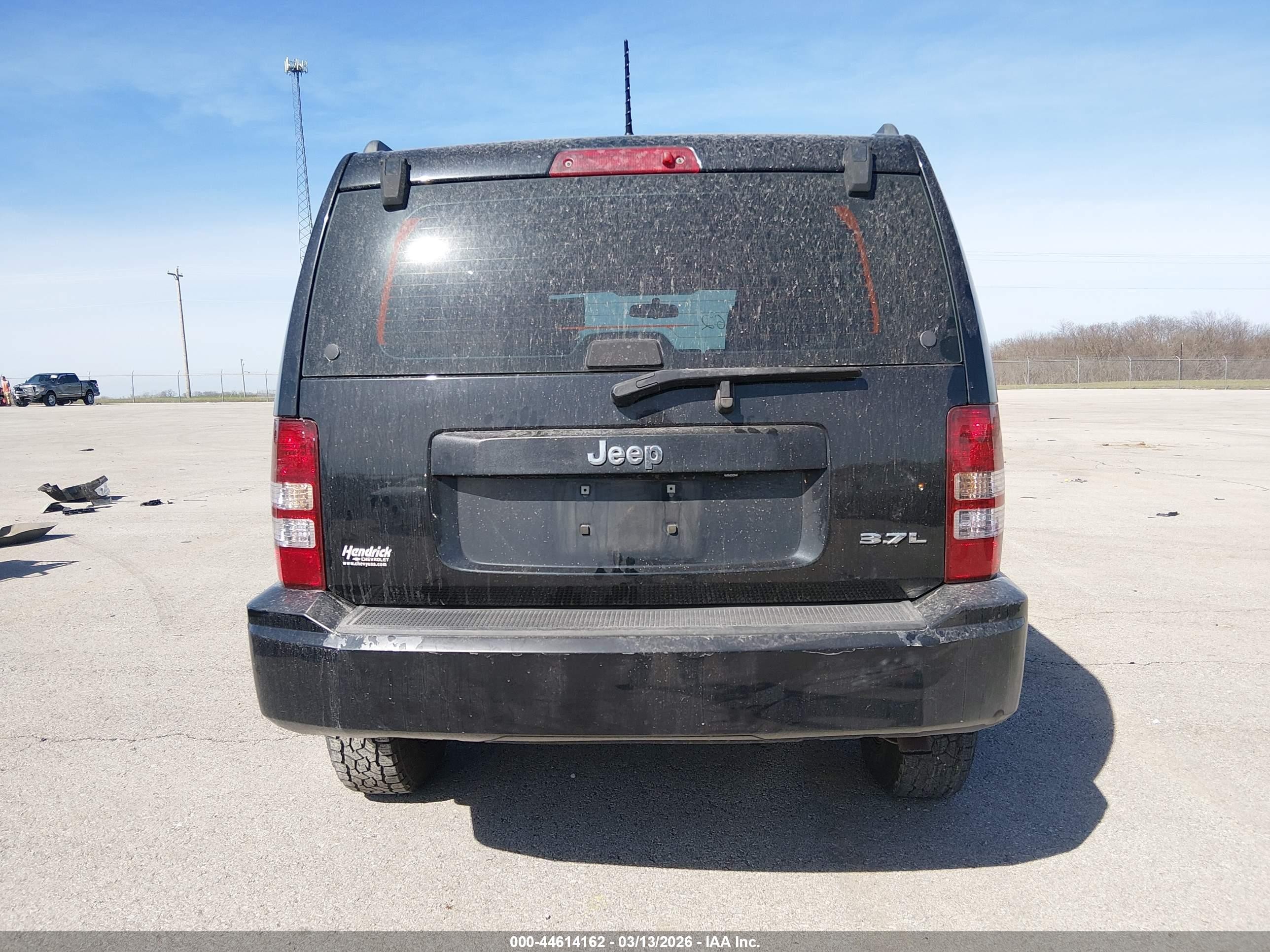 2008 Jeep Liberty Sport Black vin: 1J8GP28K48W221548