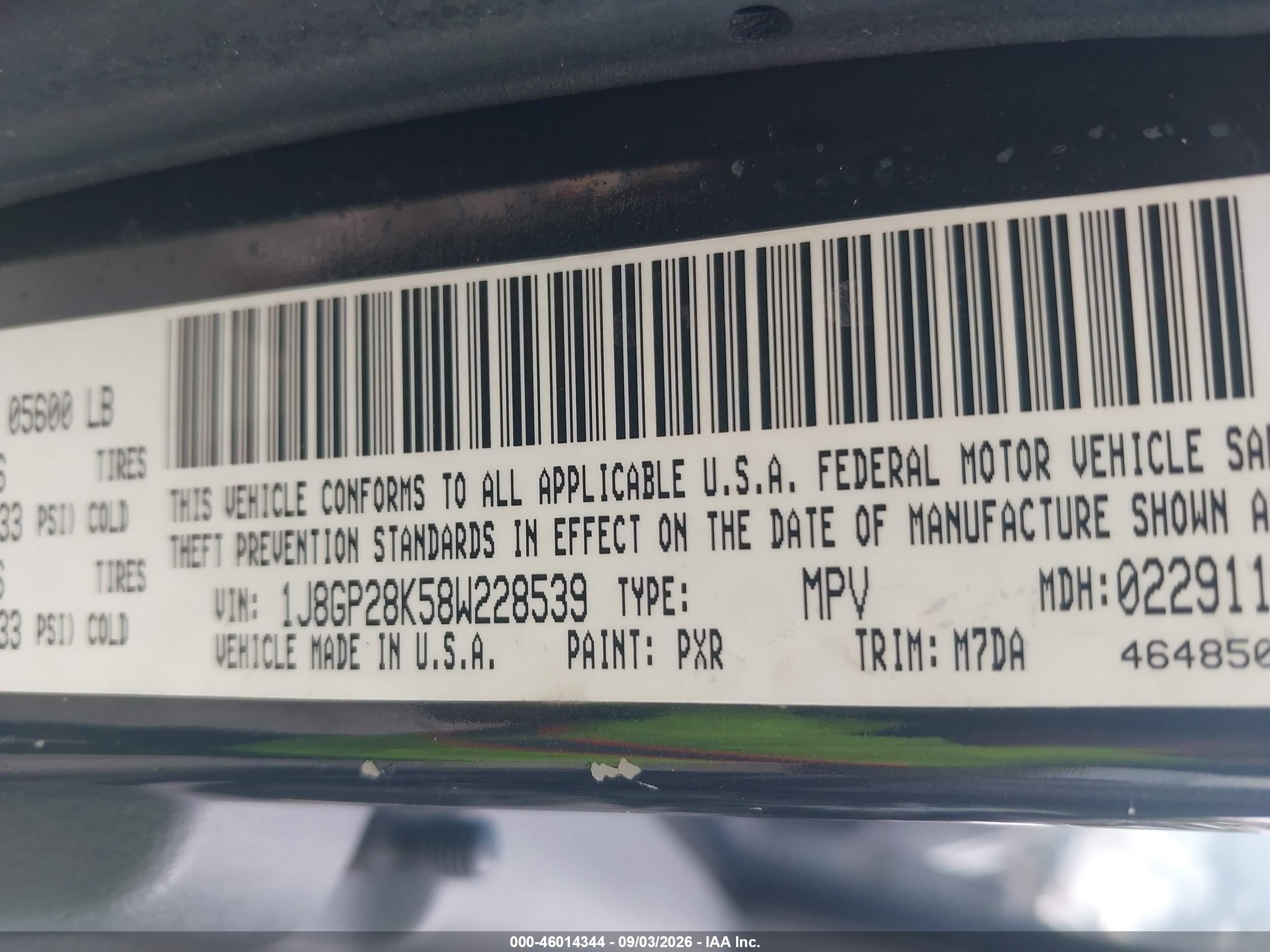 2008 Jeep Liberty Sport Black vin: 1J8GP28K58W228539